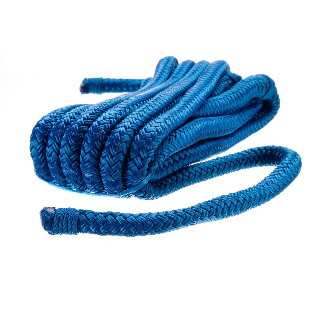 Seachoice 40931 Double Braided Nylon Fender Line 3/8" X 6', Blue (2 Per Pack) 1