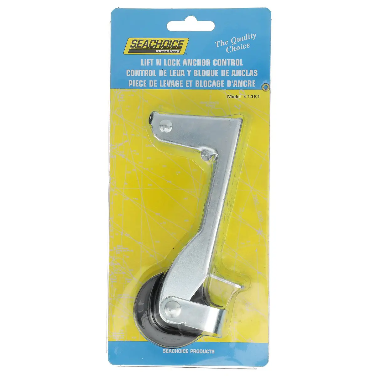 Seachoice 50-41481 Anchor Control, Lift 'N Lock, For Anchors Up To 20 Lbs, 1/4" To 7/16" Rope 1