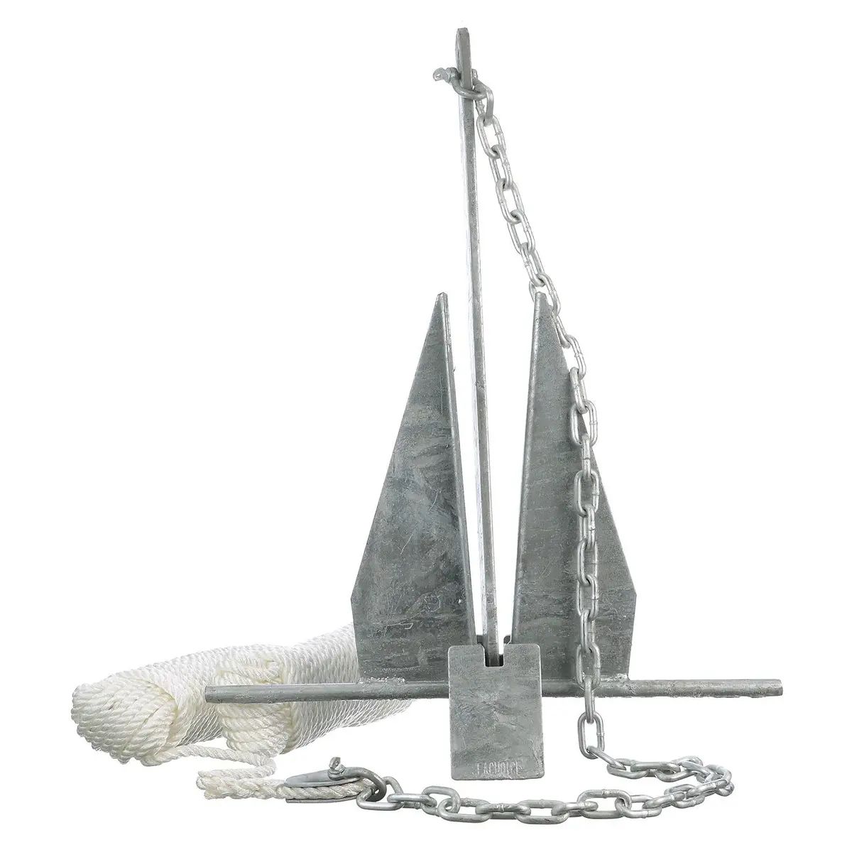 Seachoice 41732 Deluxe Anchor Kit, 1/4" X 150' Line, Includes Anchor, Lead, (2) Shackles And Anchor Line 1