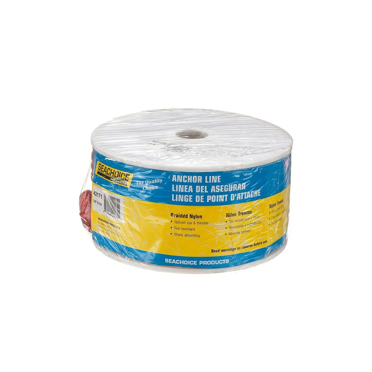 Seachoice 42171 Double Braid Nylon Anchor Line 1