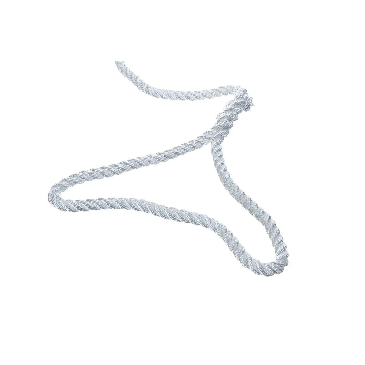 Seachoice 50-42521 3-Strand Twisted Nylon Dock Line, 3/8" X 20', White 1