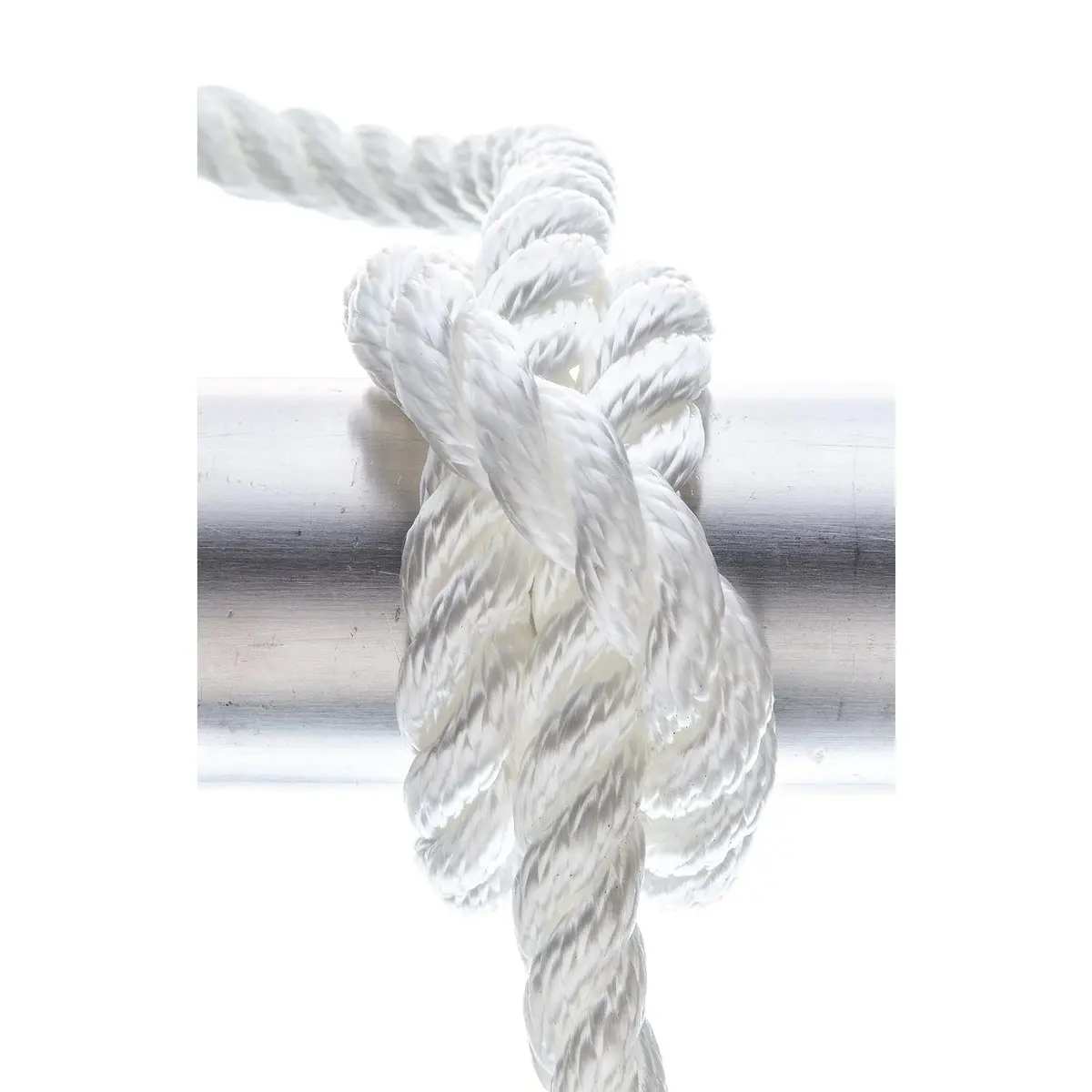 Seachoice 42571 3-Strand Twisted Nylon Dock Line, 1/2" X 25', White 1