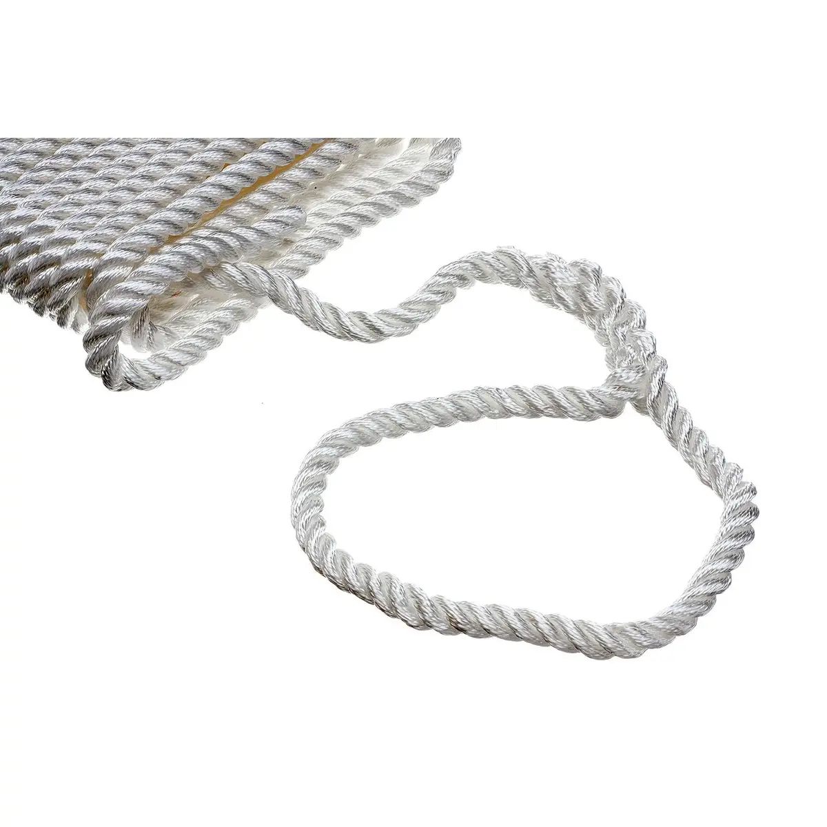 Seachoice 42611 3-Strand Twisted Nylon Dock Line, 5/8" X 30', White 1