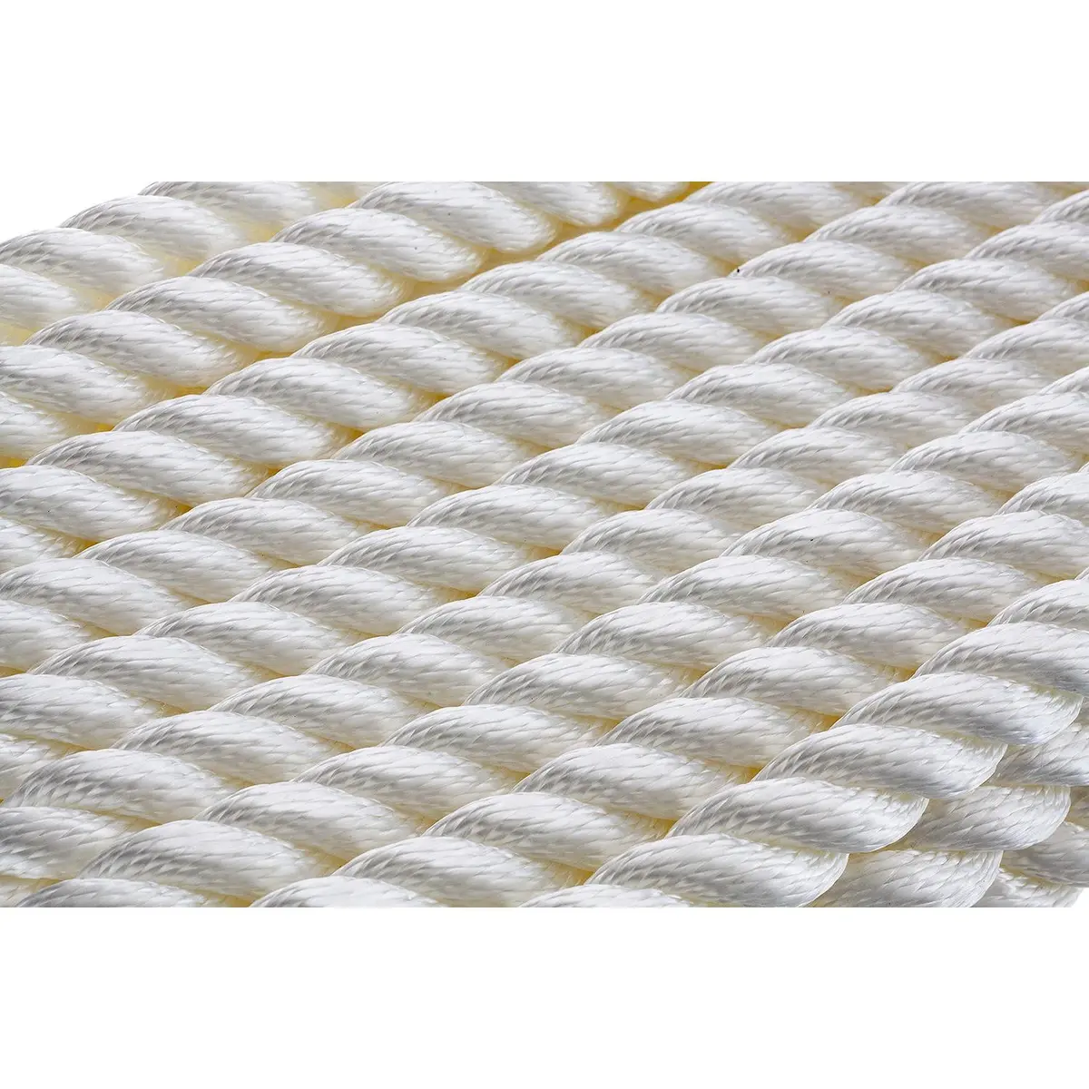 Seachoice 42641 3-Strand Twisted Nylon Dock Line, White, 3/4" X 35' 1