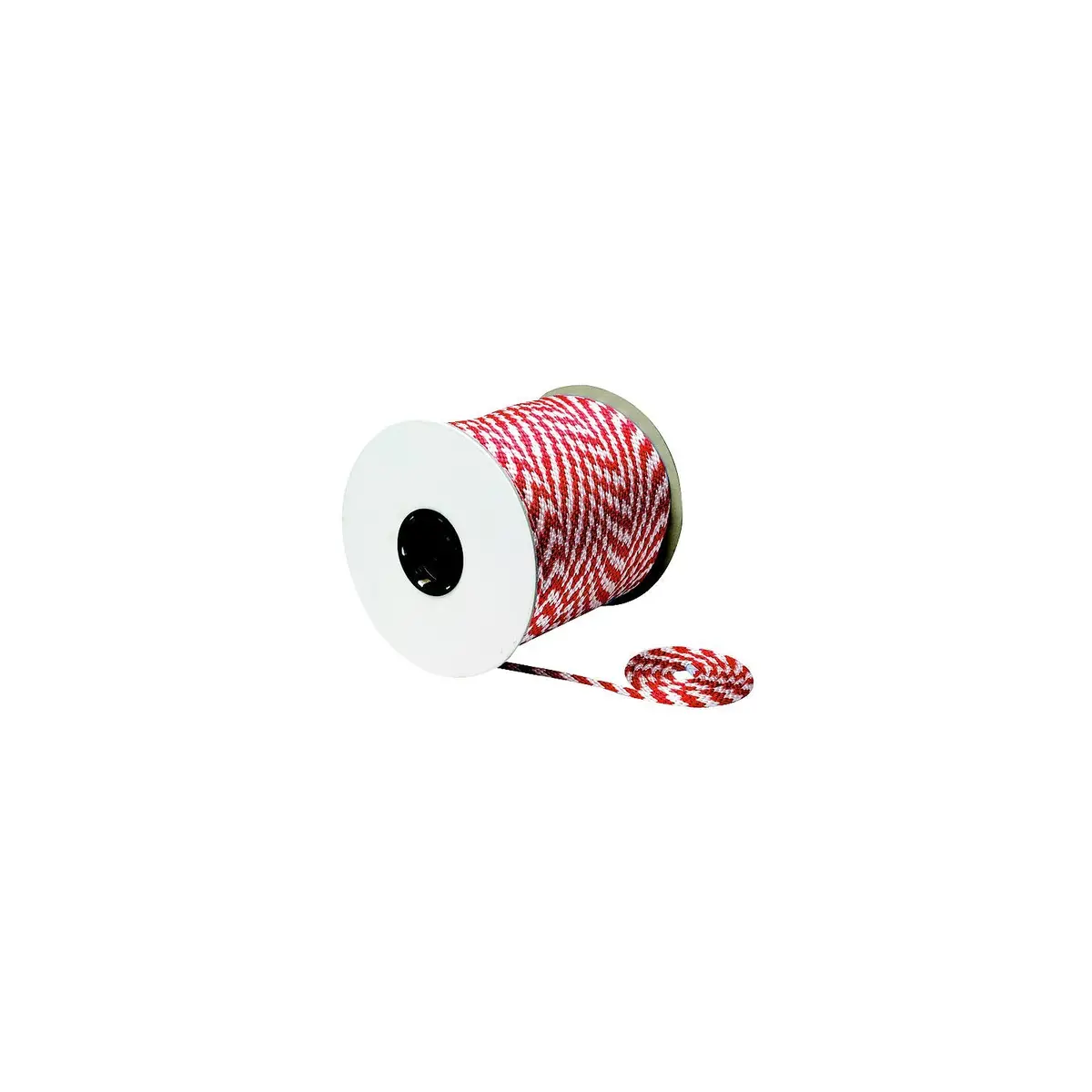 Seachoice 42770 Red/White Solid Braid Mfp Multi-Purpose Spool (Derby Rope), 3/8" X 500' 1