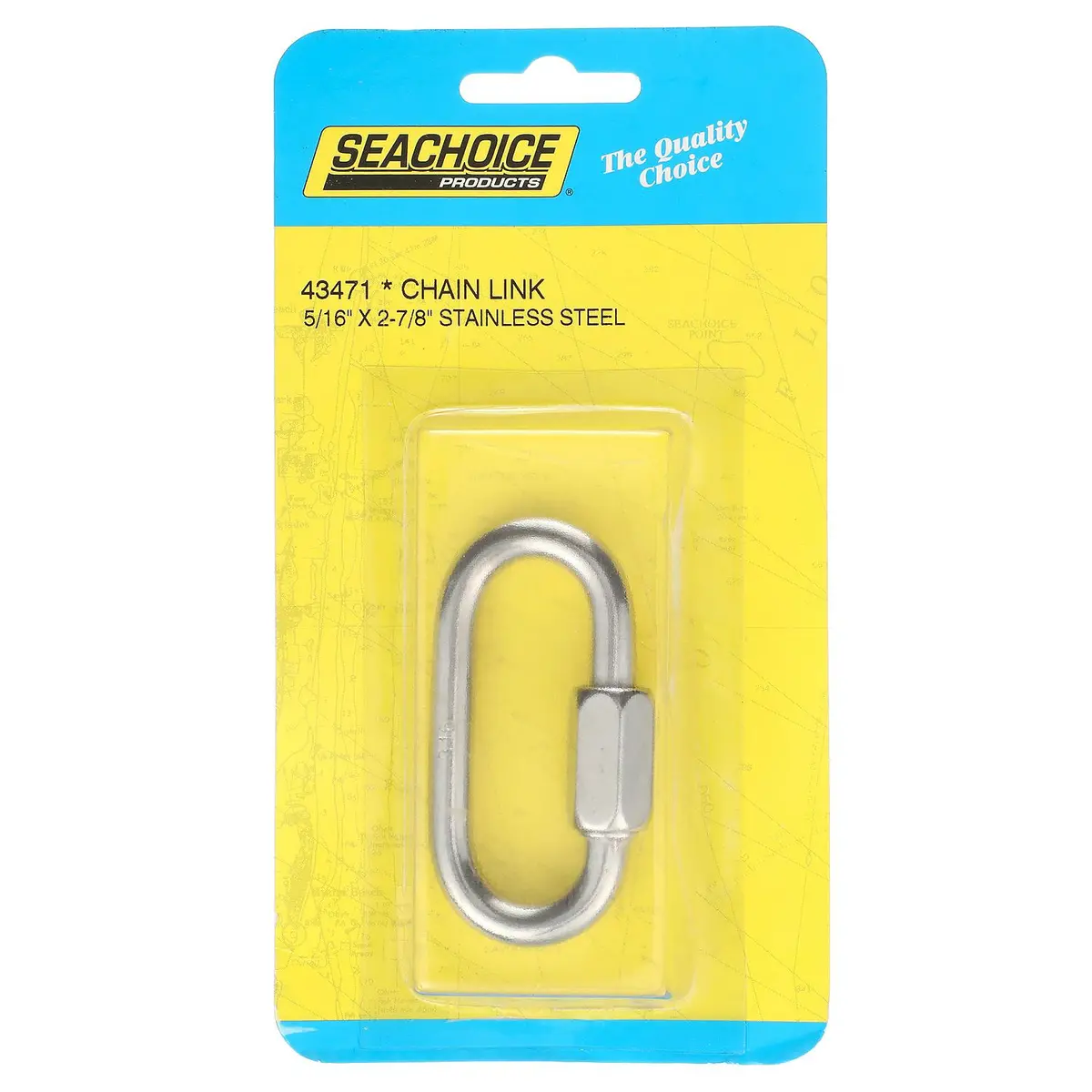 Seachoice 50-43471 Stainless Steel Chain Link 1
