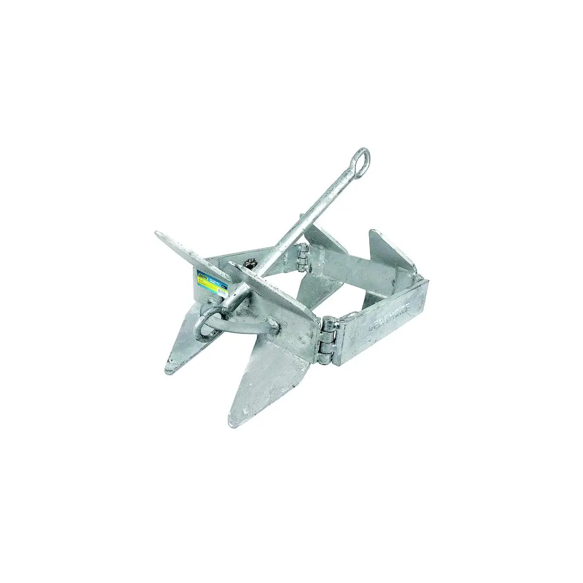 Seachoice 43780 Fold-And-Hold Galvanized Anchor-19 Lb. 1
