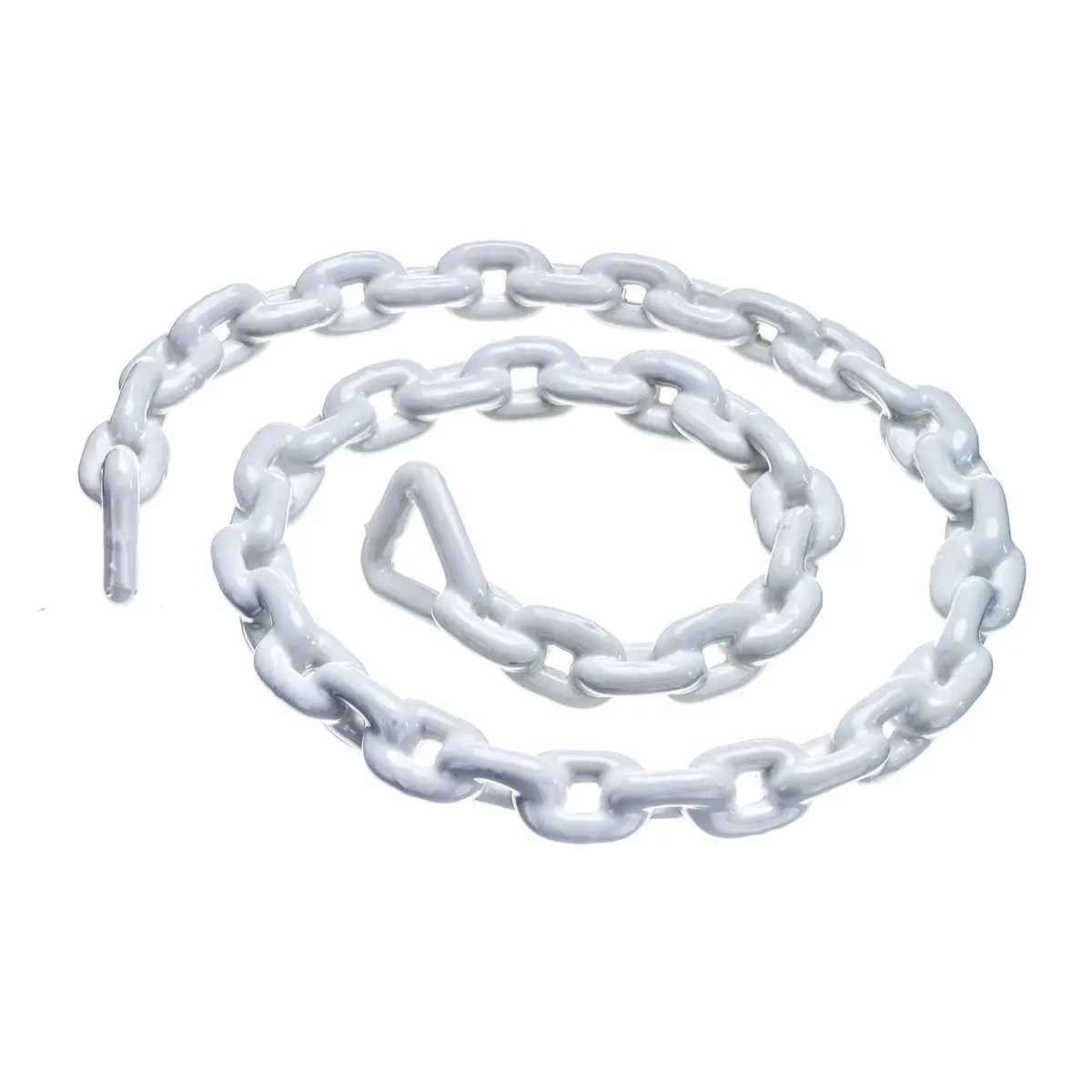 Seachoice 44401 White Pvc Coated Galvanized Anchor Lead Chain 3/16" X 4' 1