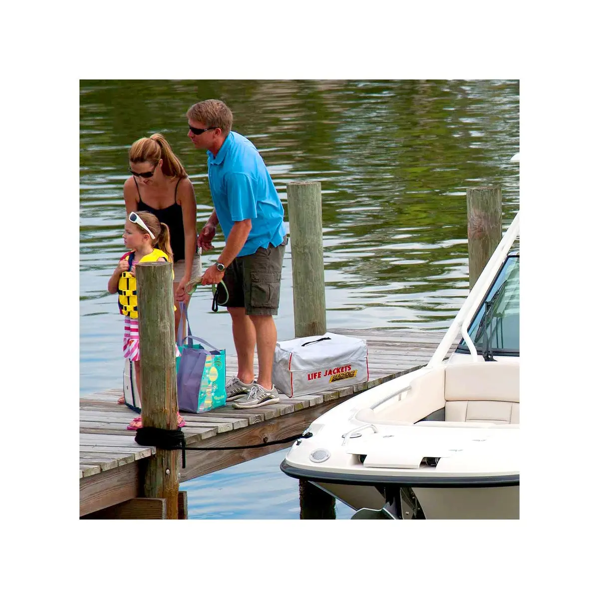 Seachoice 44990 Life Jacket Bag (Holds 6) 1