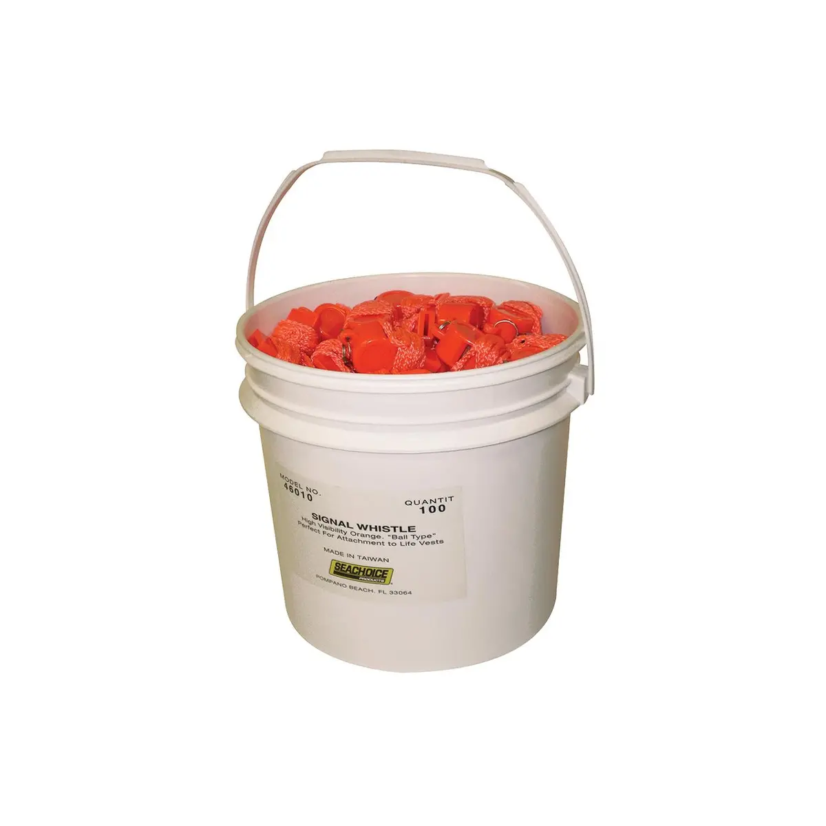 Seachoice 46010 Whistle-Orange Plastic - Bulk 1