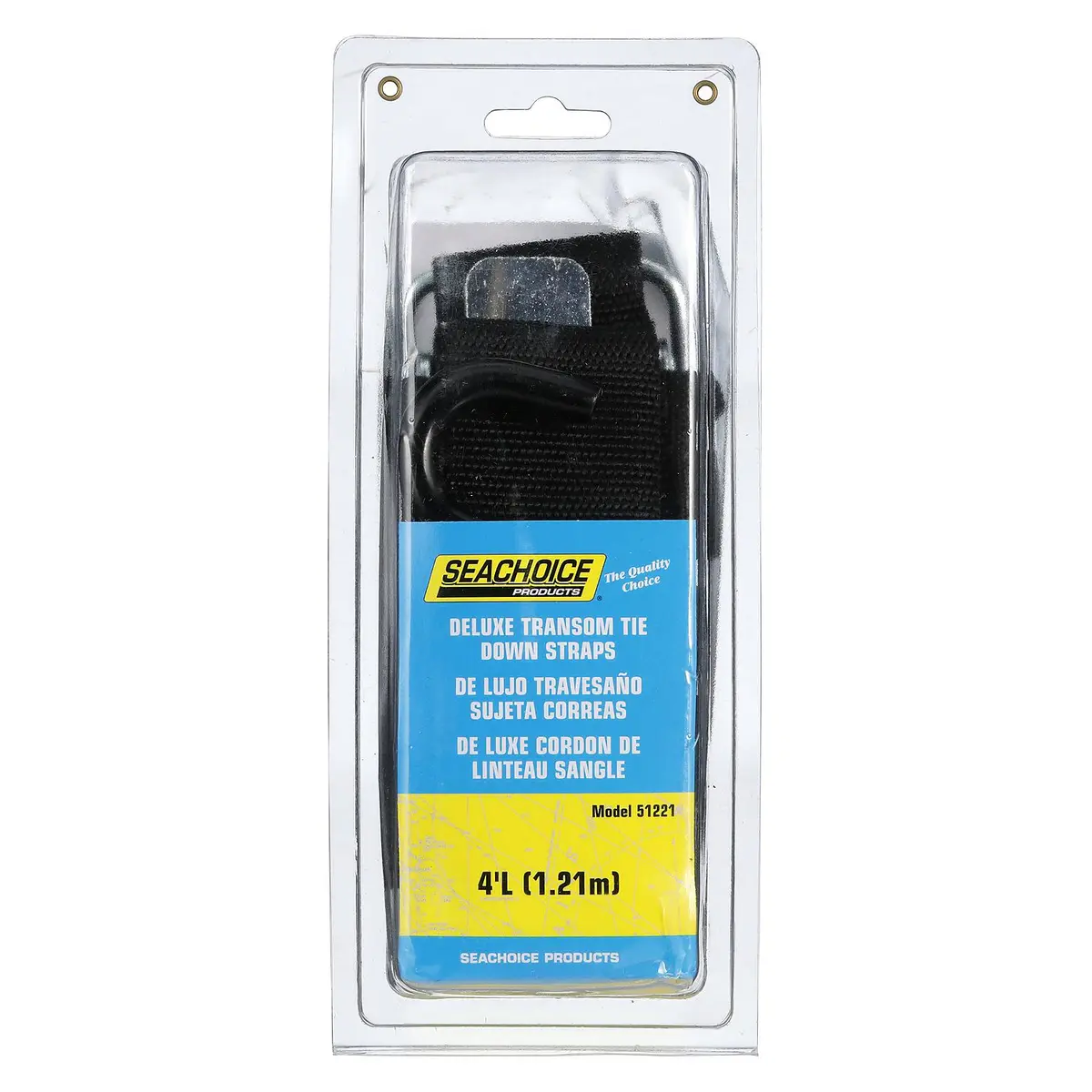 Seachoice 51221 Transom Tie Down Straps 2" X 48" (Sold As Pair) 1