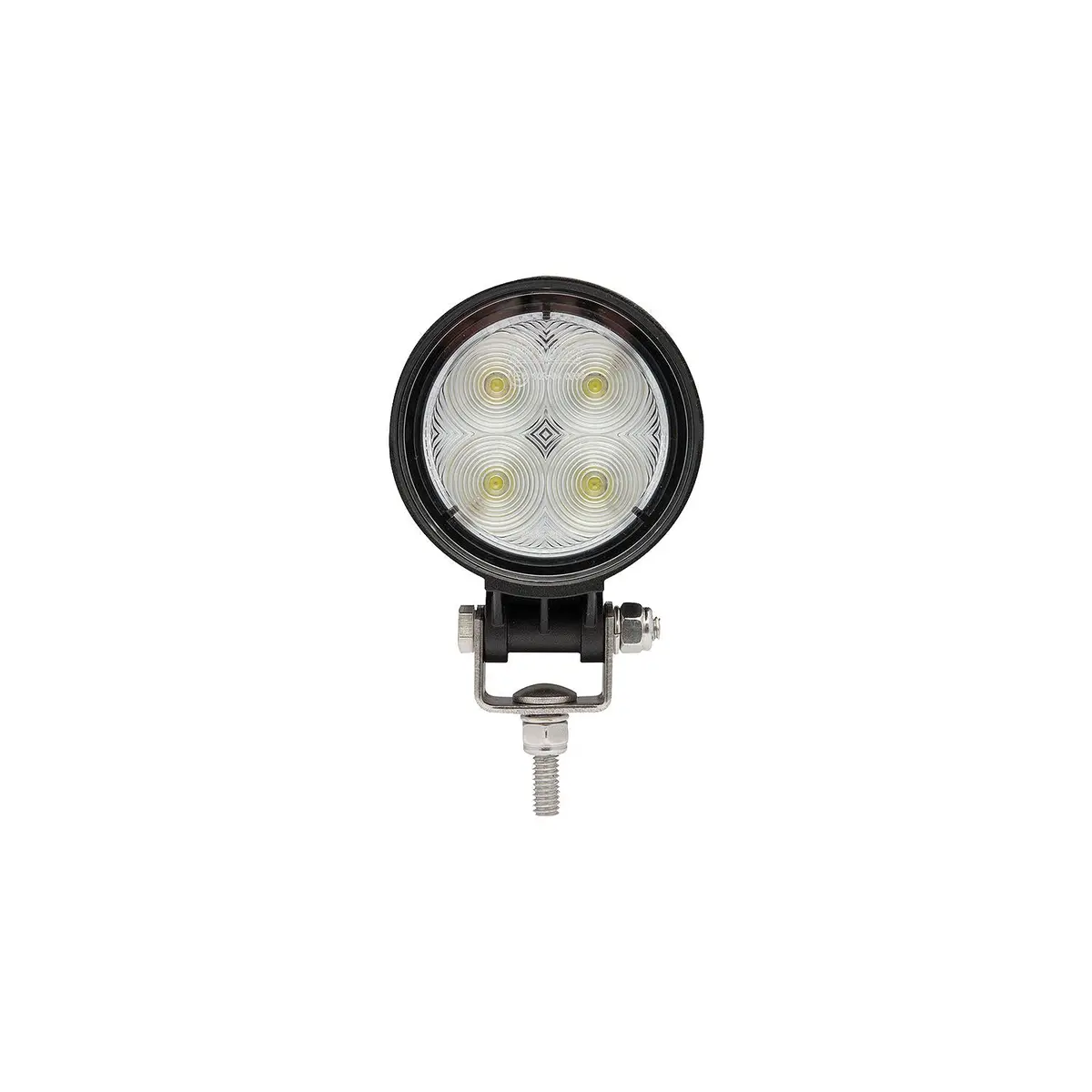Seachoice Tll30fbsch 51601 Led Flood Beam Round Work Light, 12/24V, Black Housing, 4 Leds 1