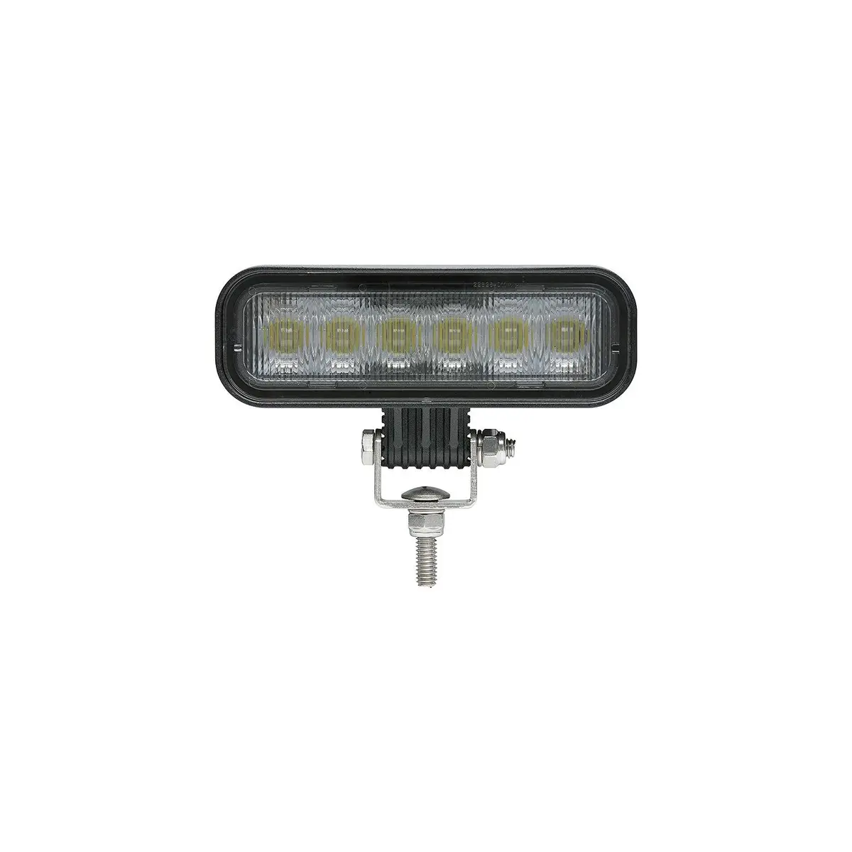 Seachoice Tll60fbsch 51641 Led Flood Beam Rectangular Work Light, 12/24V, Black Housing, 6 Leds 1