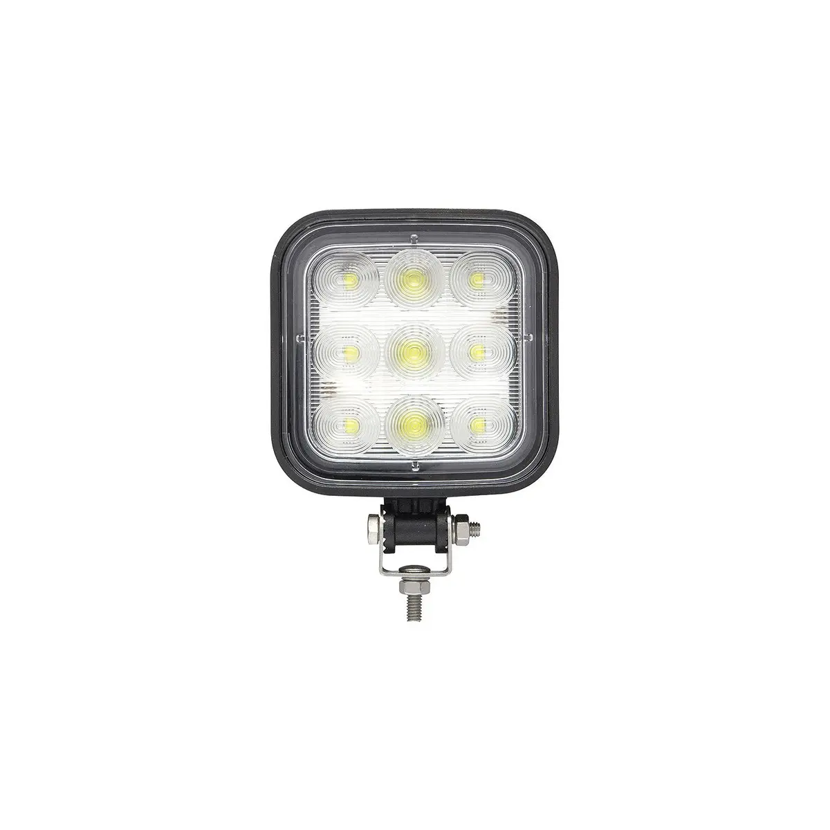 Seachoice Tll71fbsch 51661 Led Flood Beam Square/Wide Angle Work Light, 12/24V, Black Housing, 9 Leds 1