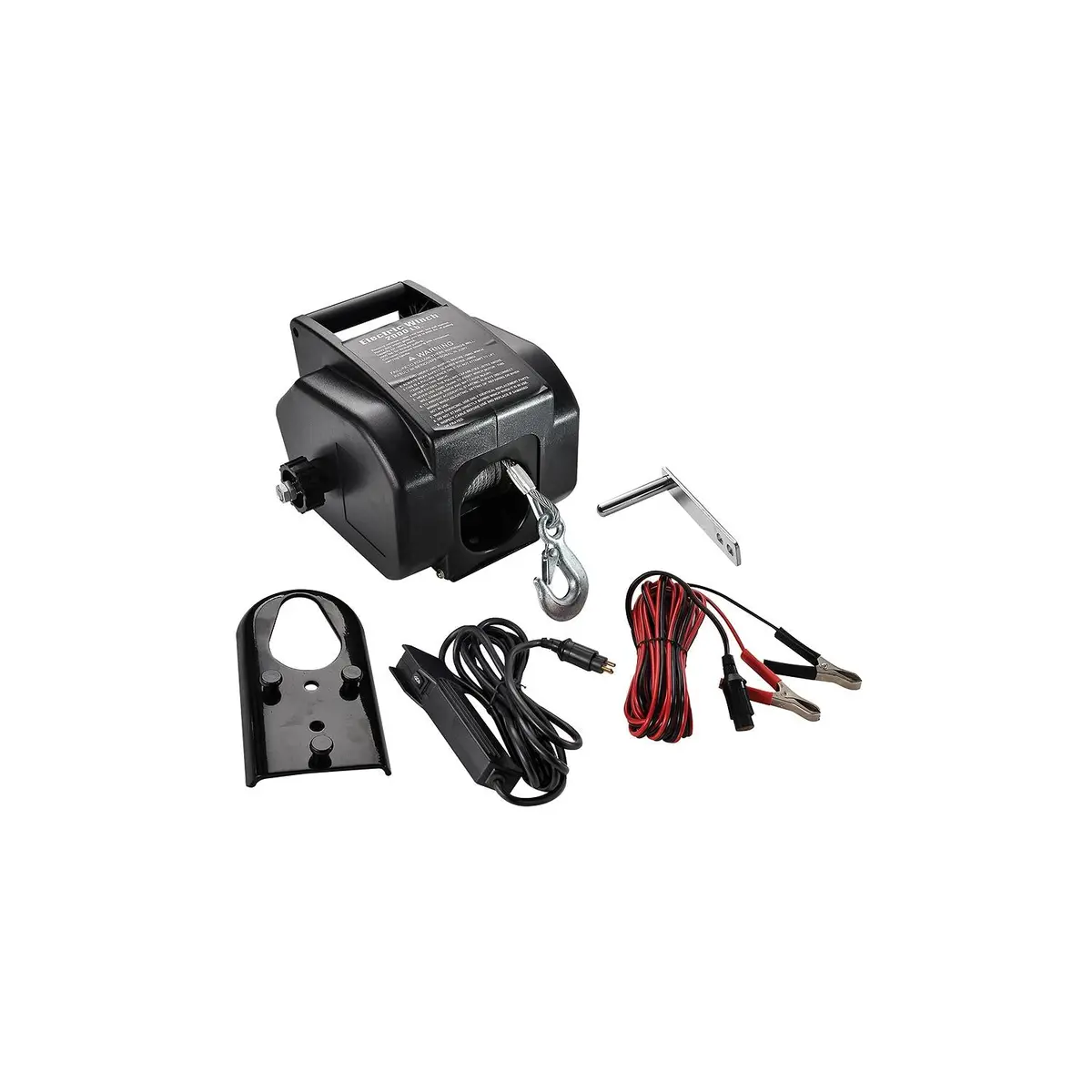 Seachoice 21601006 52111 Electric Winch, 2000 Lbs. Max Load 1
