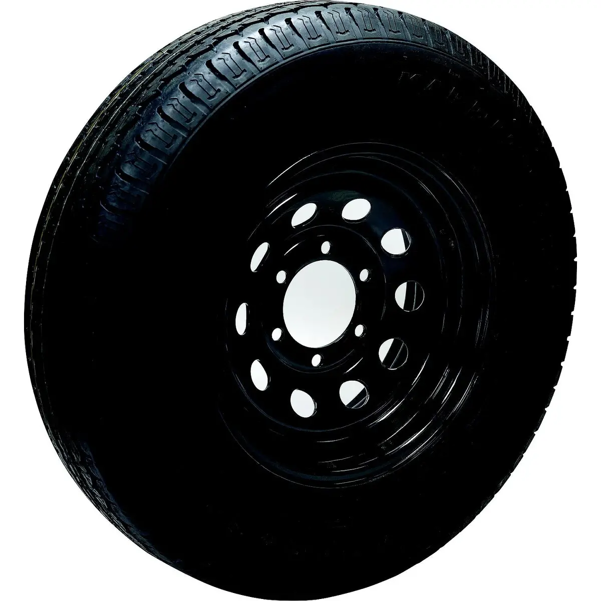 Seachoice 33043 53433 St225/75R15d/6H Kr35 15" Black Modular, 6-Lug On 5-1/2" Radial Tire & Wheel Asm 1