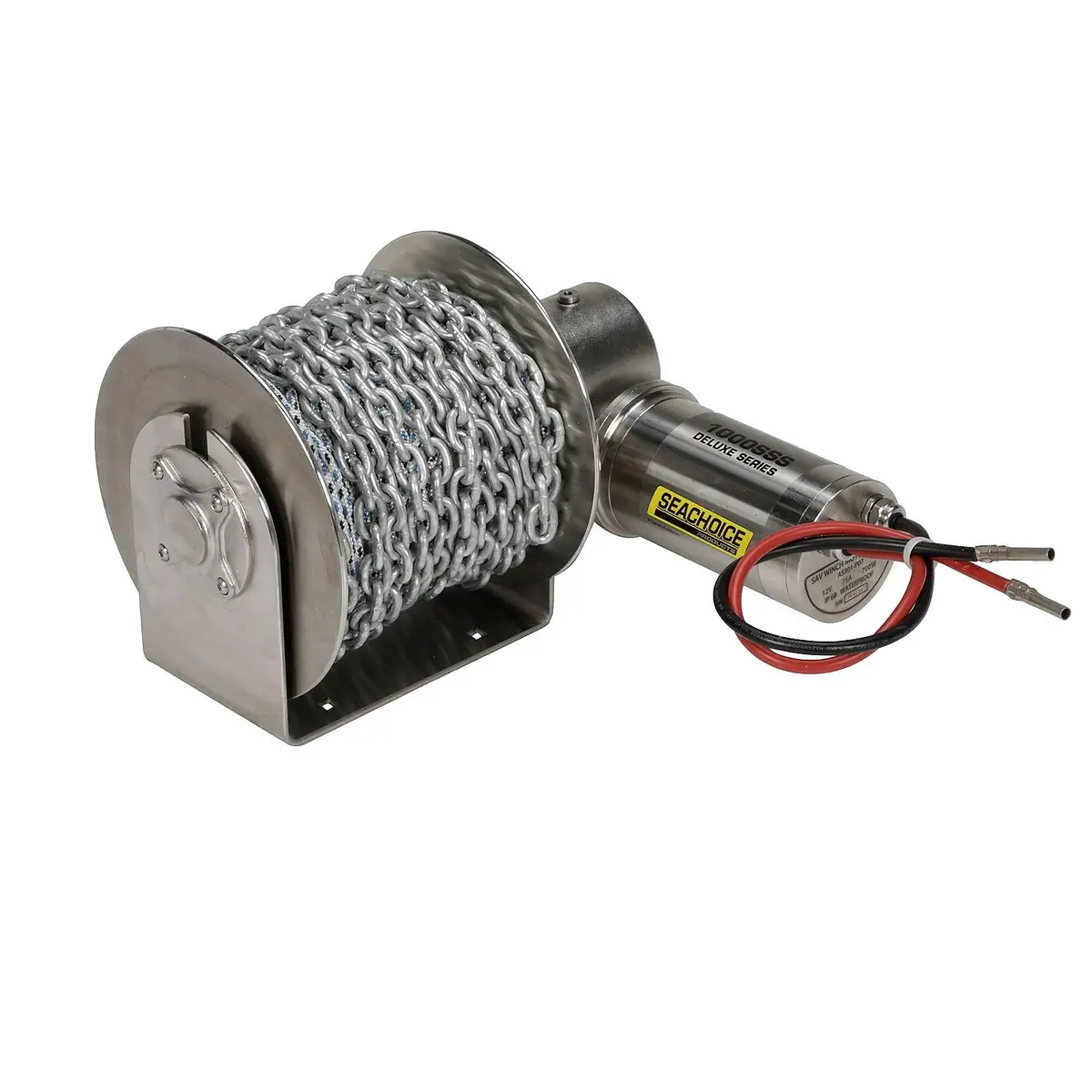 Seachoice 6008 53721 Stainless Steel Drum Winch Kit, Deluxe Series 1000 1