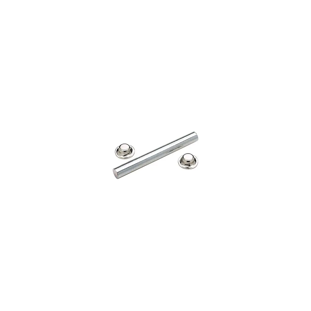 Seachoice 55721 Zinc Plated Steel Roller Shaft Includes 2 Pal Nuts 1