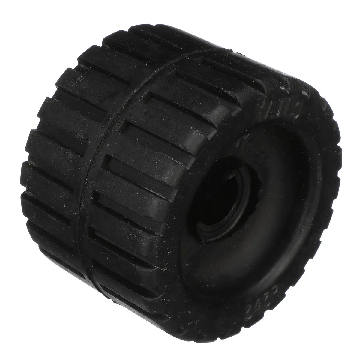 Seachoice 56330 Black Rubber Ribbed Roller 4-3/8" 1