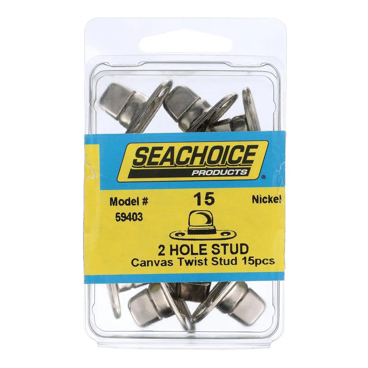 Seachoice Bp7252sc Twist Studs With 2 Hole Screw Base Qty. 15 1