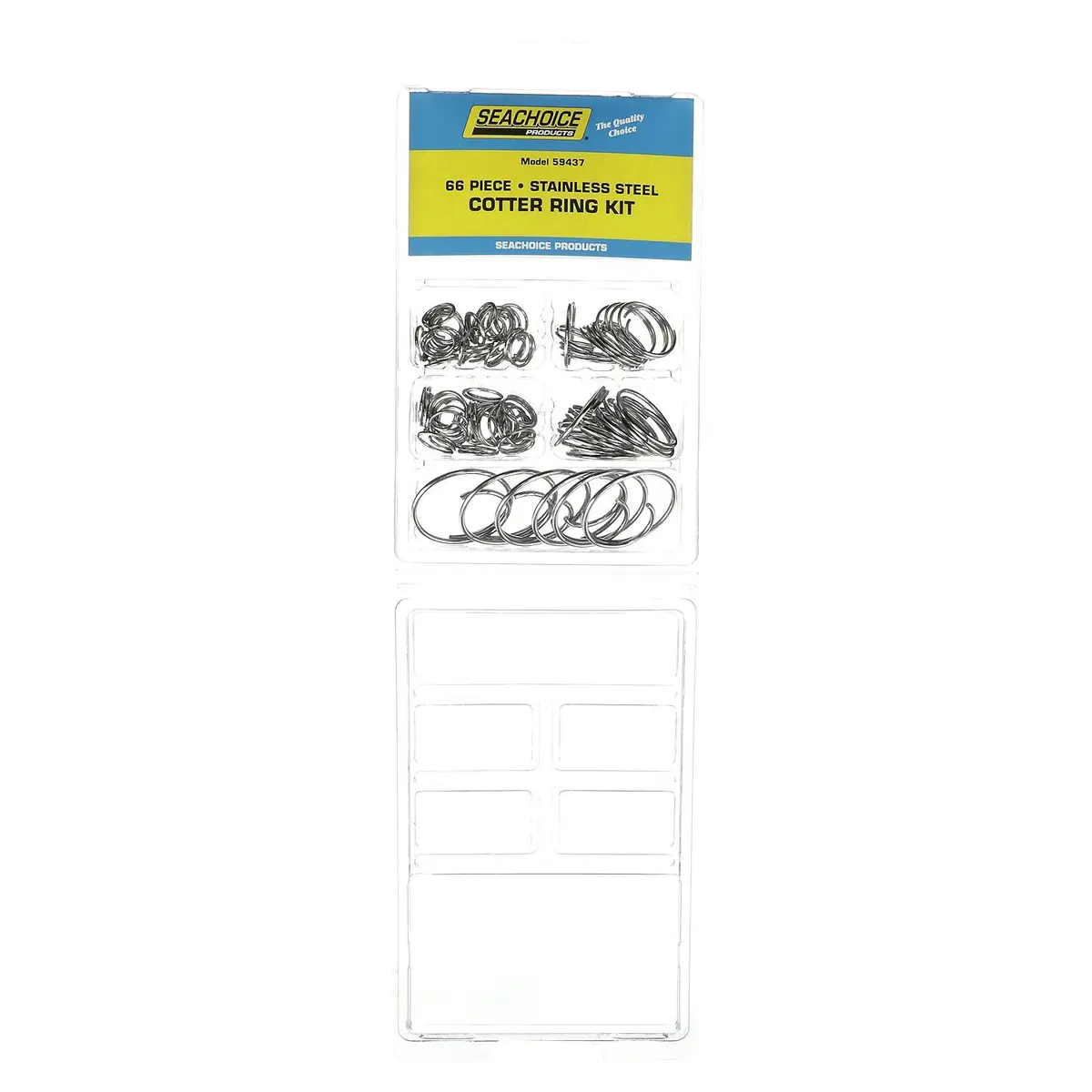 Seachoice Kp5573sc Stainless Steel Cotter Ring Kit 66 Piece 1