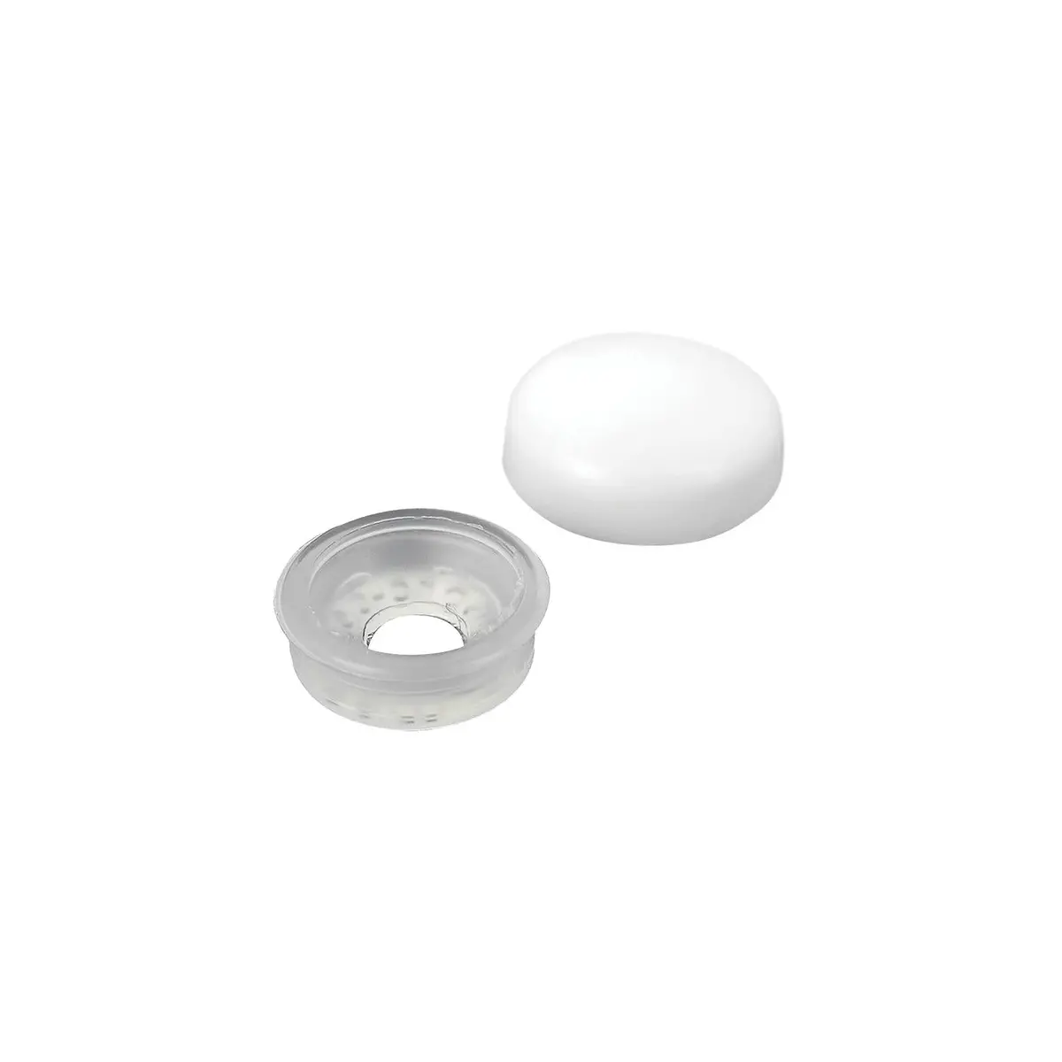 Seachoice Mp7990sc Screw Caps, White, Fits #6 & #8 1