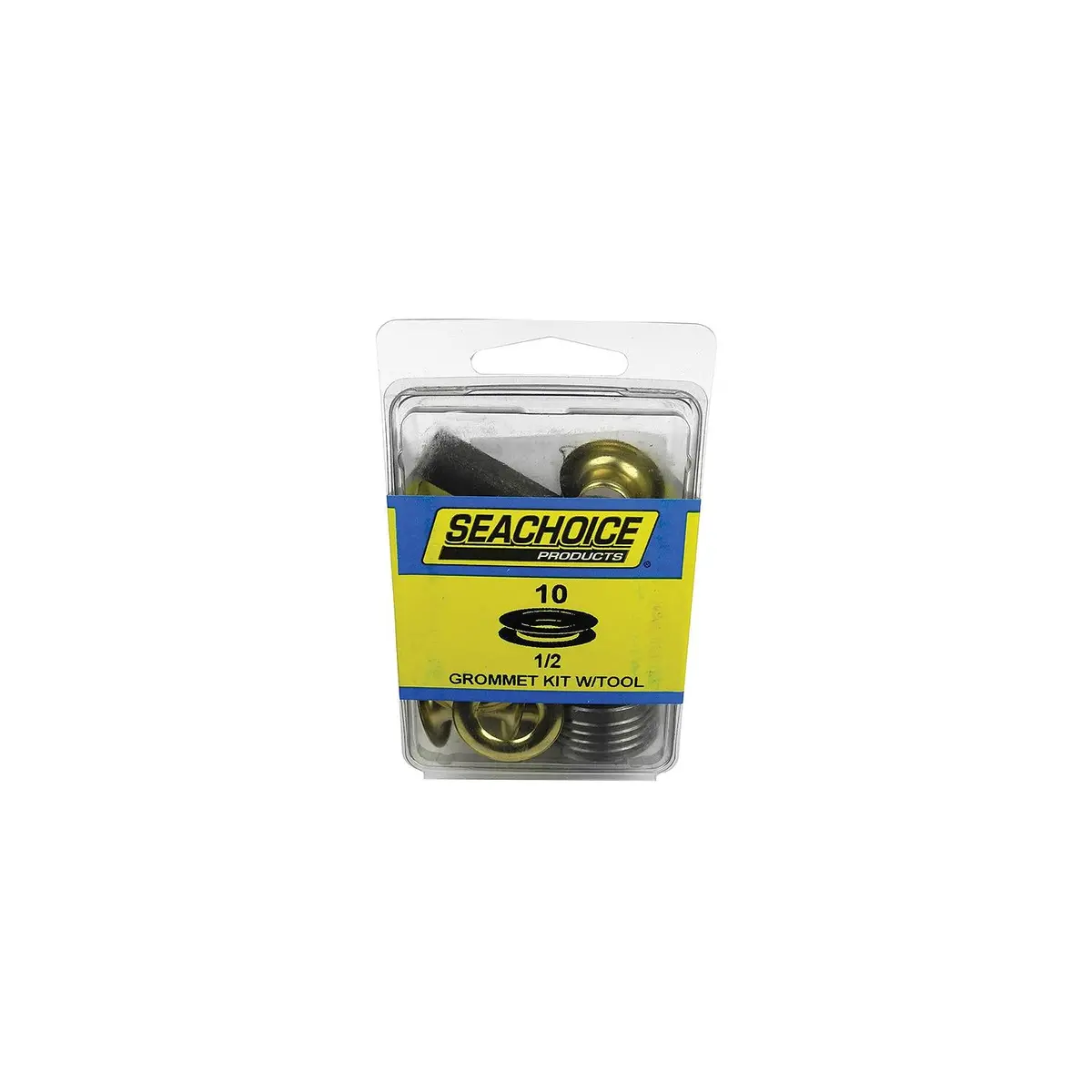 Seachoice Bp9704sc 59999 Grommet Kit With Tool 10 Sets 1/2" Grommets 1