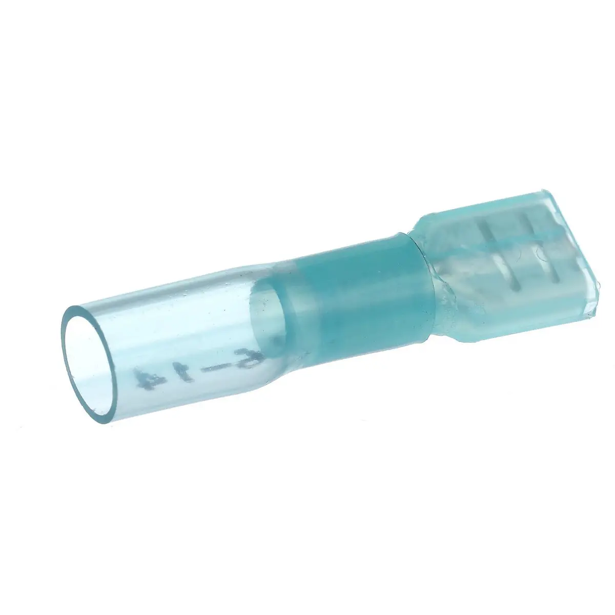 Seachoice 60291 3-To-1 Heat Shrink Insulated Quick Disconnect, 16-14 Ga., 0.250" Female, Blue, 25-Pack 1