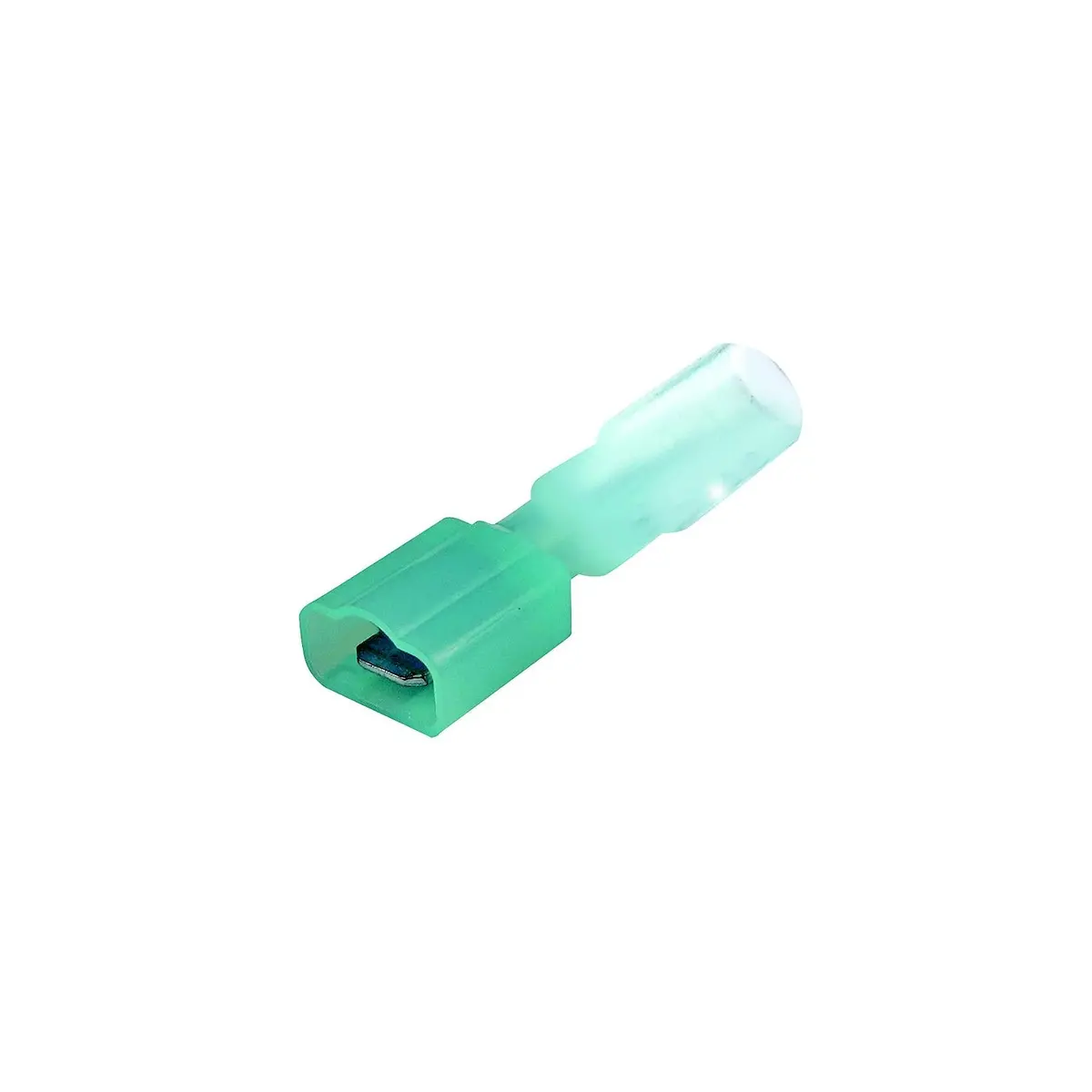 Seachoice 60303 3-To-1 Heat Shrink Insulated Quick Disconnect, 16-14 Ga., 0.187" Male, Blue, 25-Pack 1