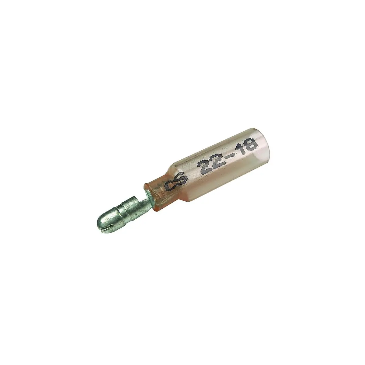 Seachoice 50-61711 Insulated Heat Shrink Bullet Terminals, Male 1