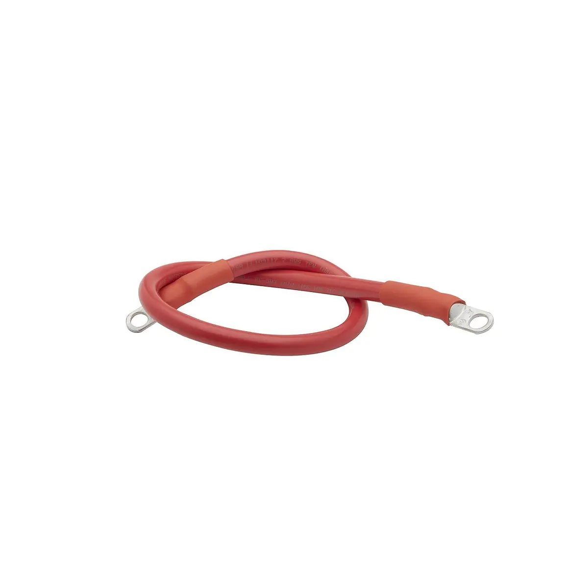 Seachoice 63011 Tinned Copper Battery Assembly, 2 Awg, Red, 2' 1