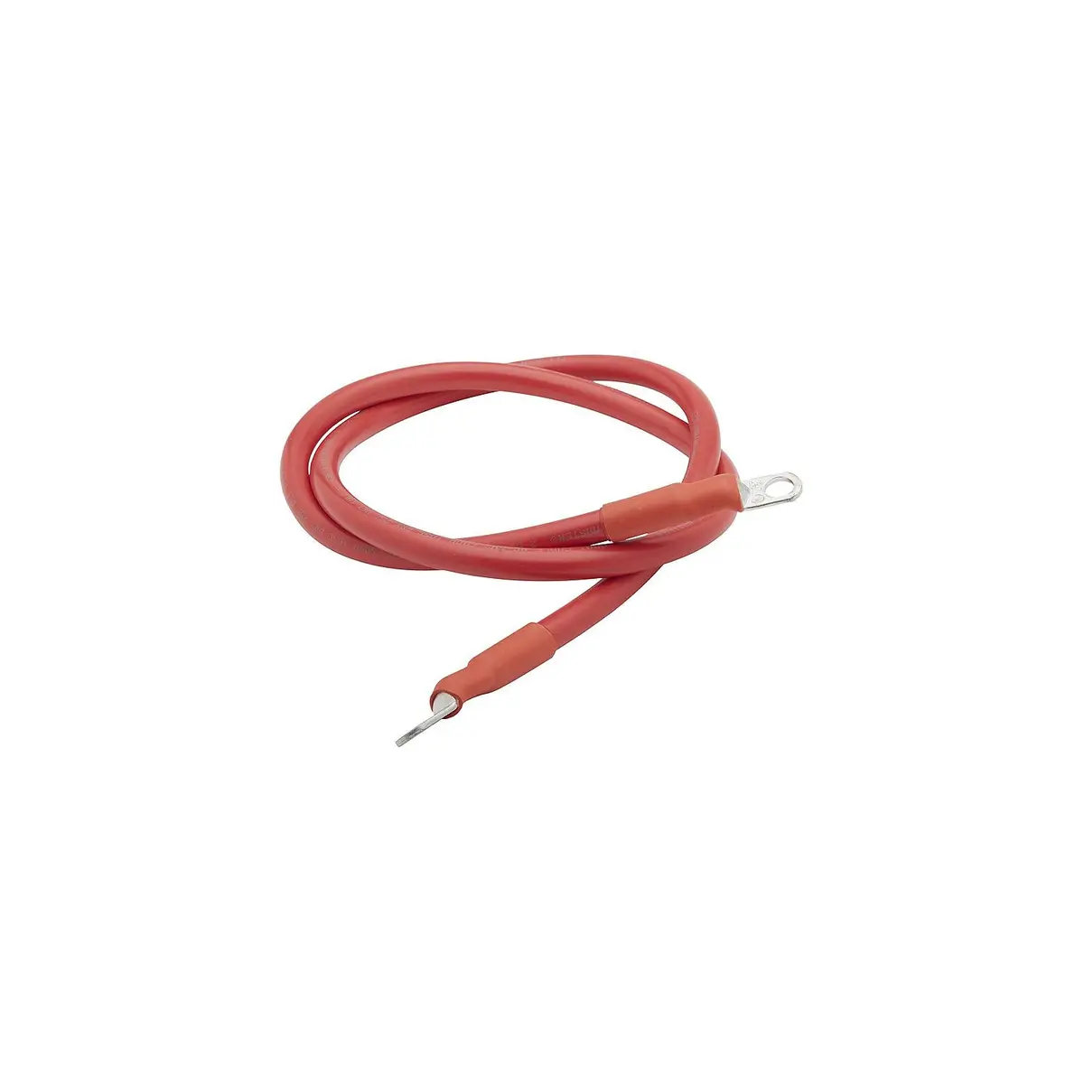 Seachoice 63013 Tinned Copper Battery Assembly, 2 Awg, Red, 4' 1