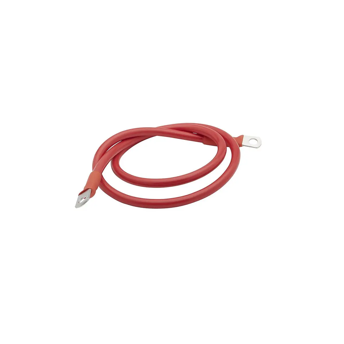 Seachoice 63033 Tinned Copper Battery Assembly, 4 Awg, Red, 4' 2