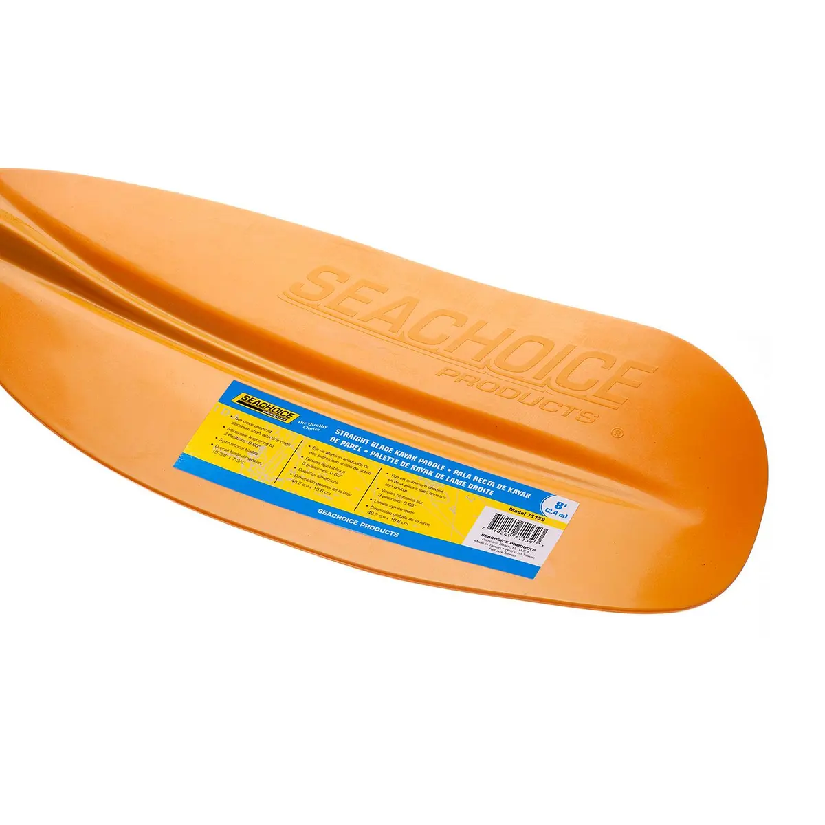 Seachoice 71139 2-Piece Straight-Blade Kayak Paddle, 8' 2