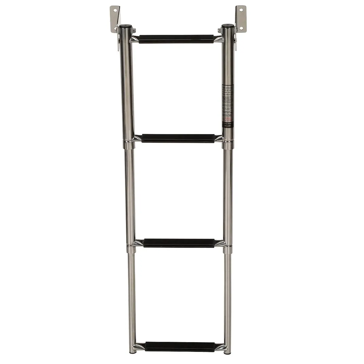 Seachoice 71231 Telescoping Transom Mount Stainless Steel 4-Step Ladder 1