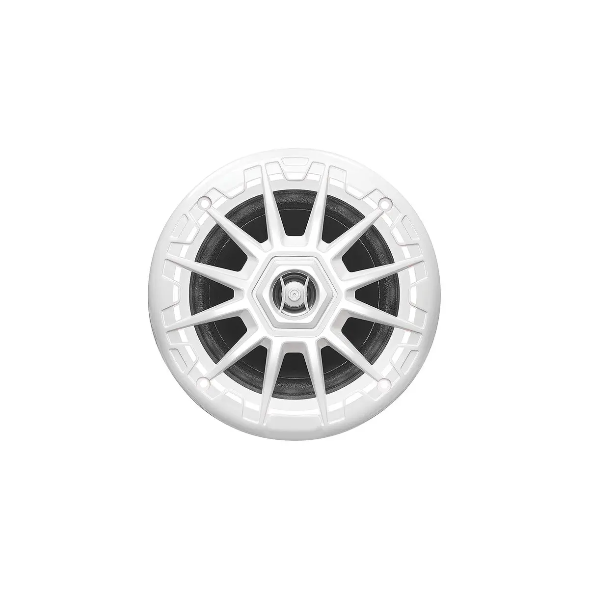 Seachoice Mrgb55wsc 72111 5-1/4" 2-Way 150W Round Led Speakers, 1 Pair, White 1