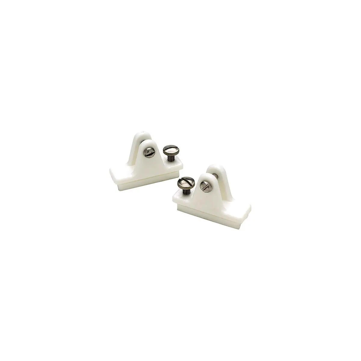 Seachoice 50-76281 Nylon Side Mount Deck Hinges W/ Ss Slide Lock (2 Per Pack0 1