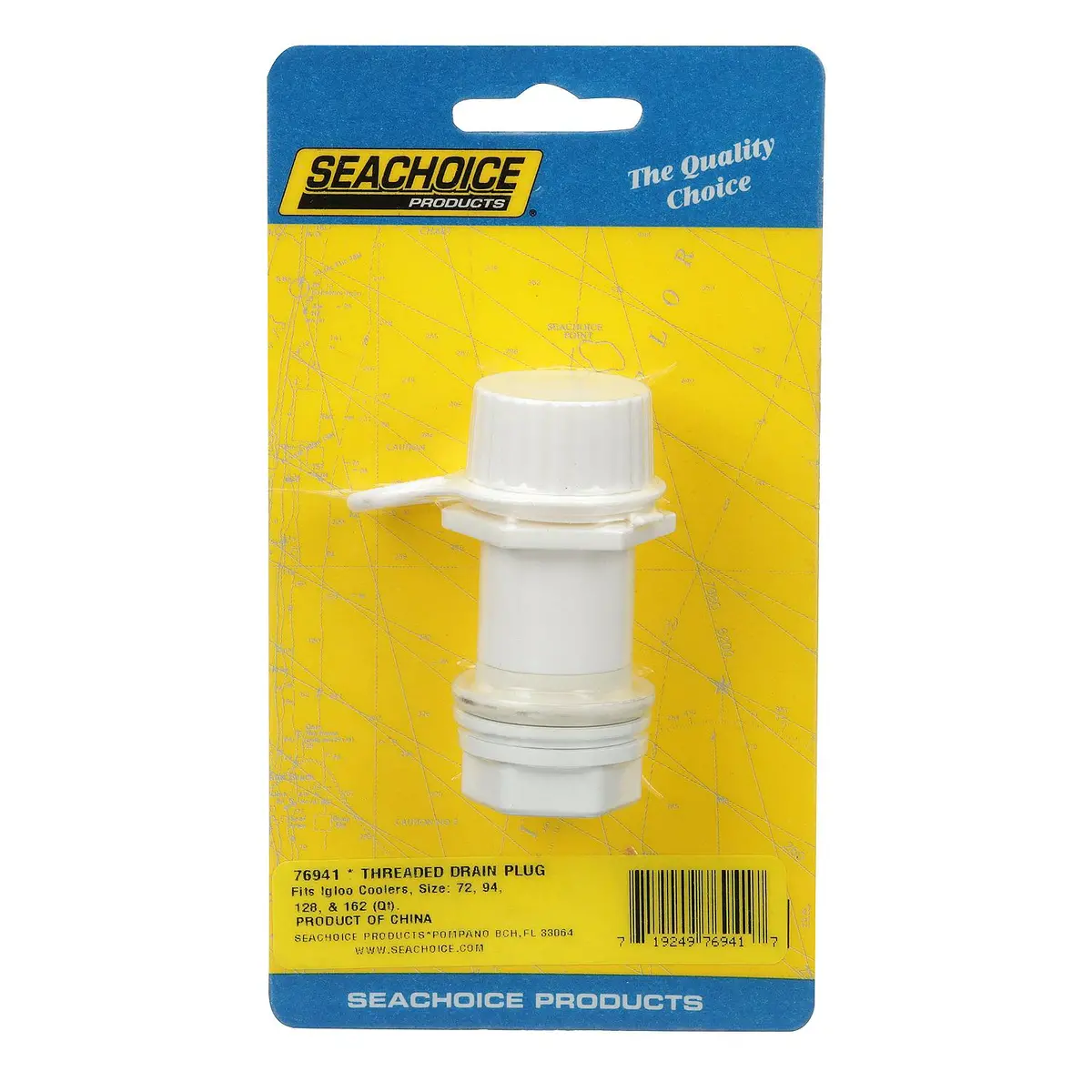 Seachoice 76941 Replacment Threaded Drain Plug For Igloo Coolers 72 To 162 Qt 1