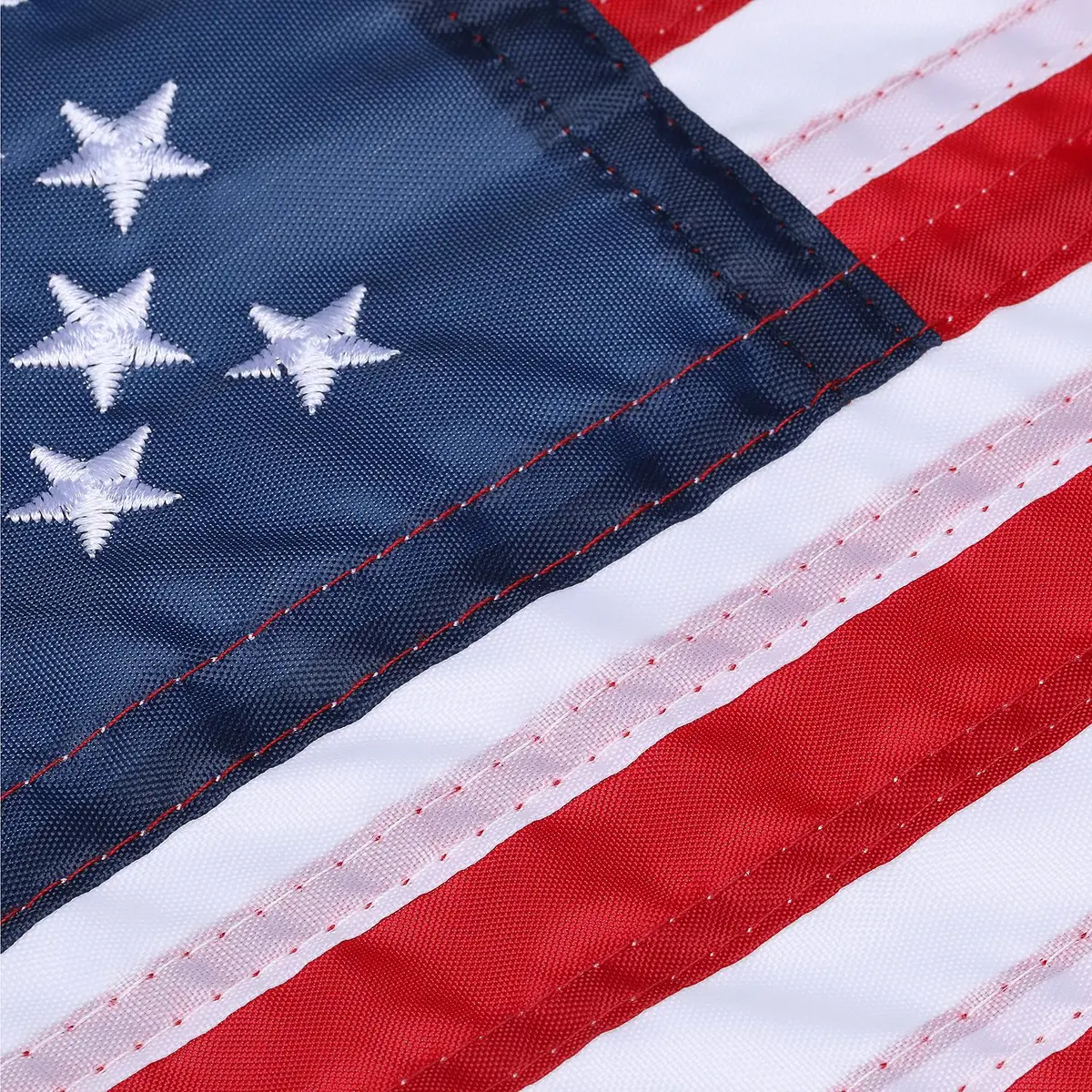 Seachoice 78211 12" X 18" Deluxe Sewn U.S. Flag (Restricted From Sale Into Mn) 1
