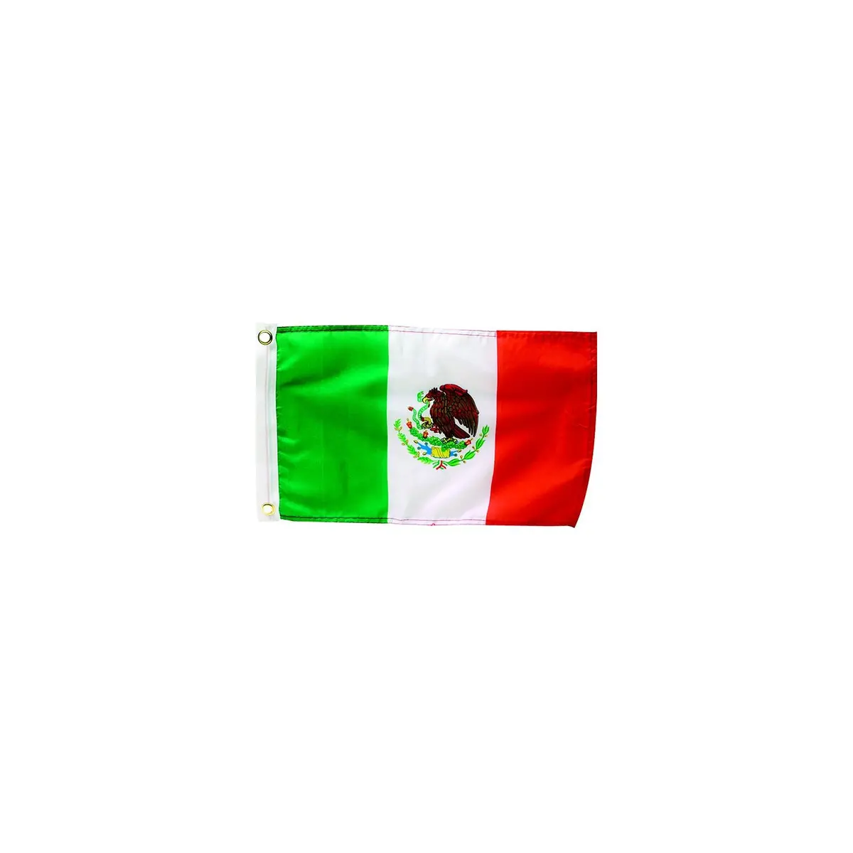 Seachoice 78271 12" X 18" Nylon Print Dyed Mexico Flag 1