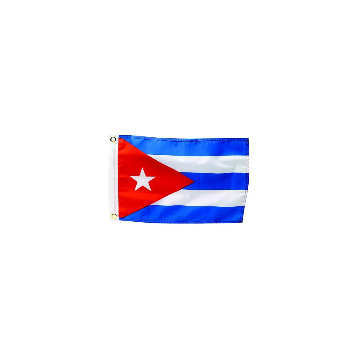 Seachoice 50-78291 12" X 18" Nylon Print Dyed Cuba Flag 1