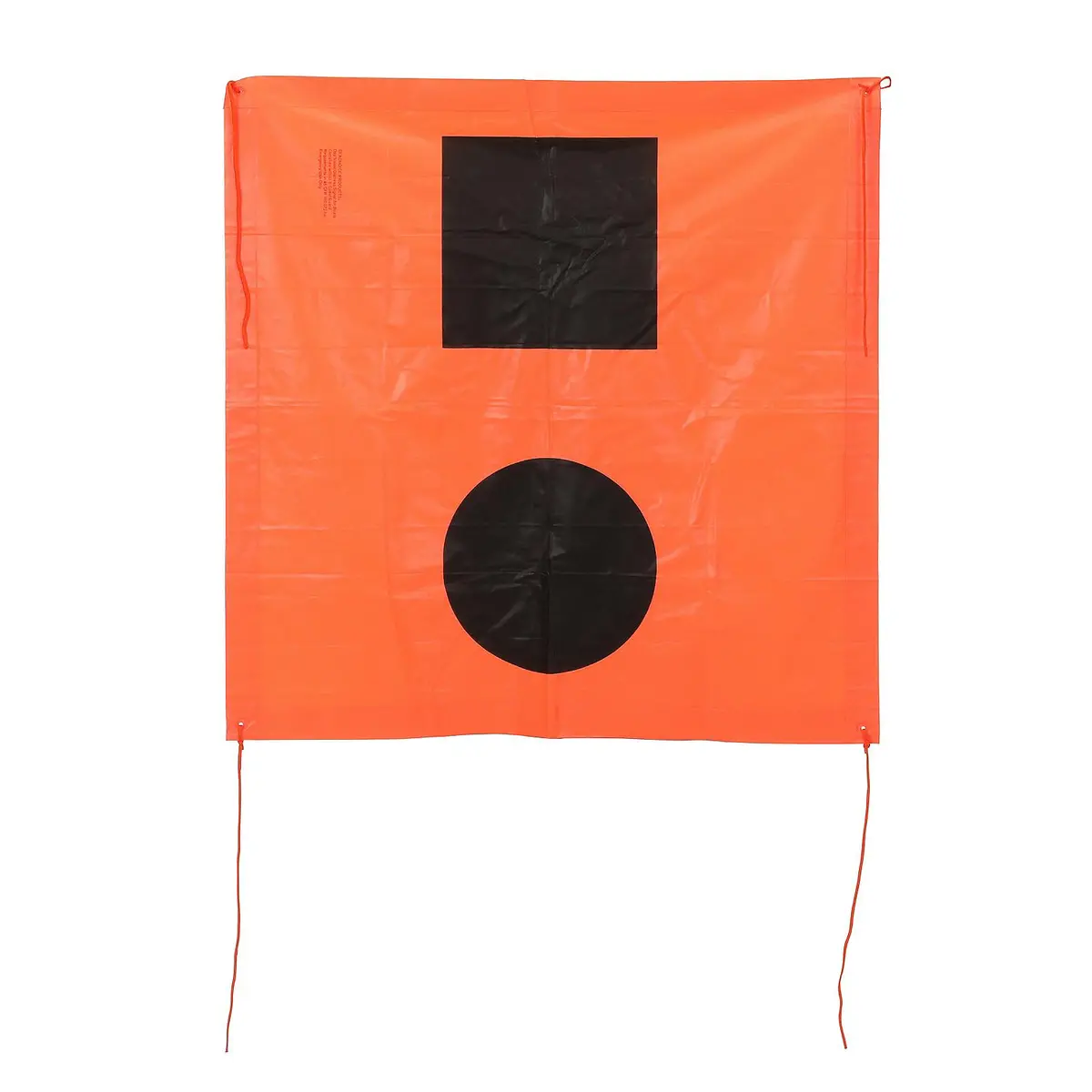 Seachoice 78341 3' X 3' Orange Distress Signal Sos Flag 1