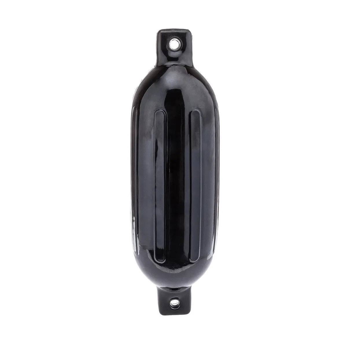 Seachoice De79236s 79061 Twin Eye Ribbed Fender, Black, 6.5 X 23" 1