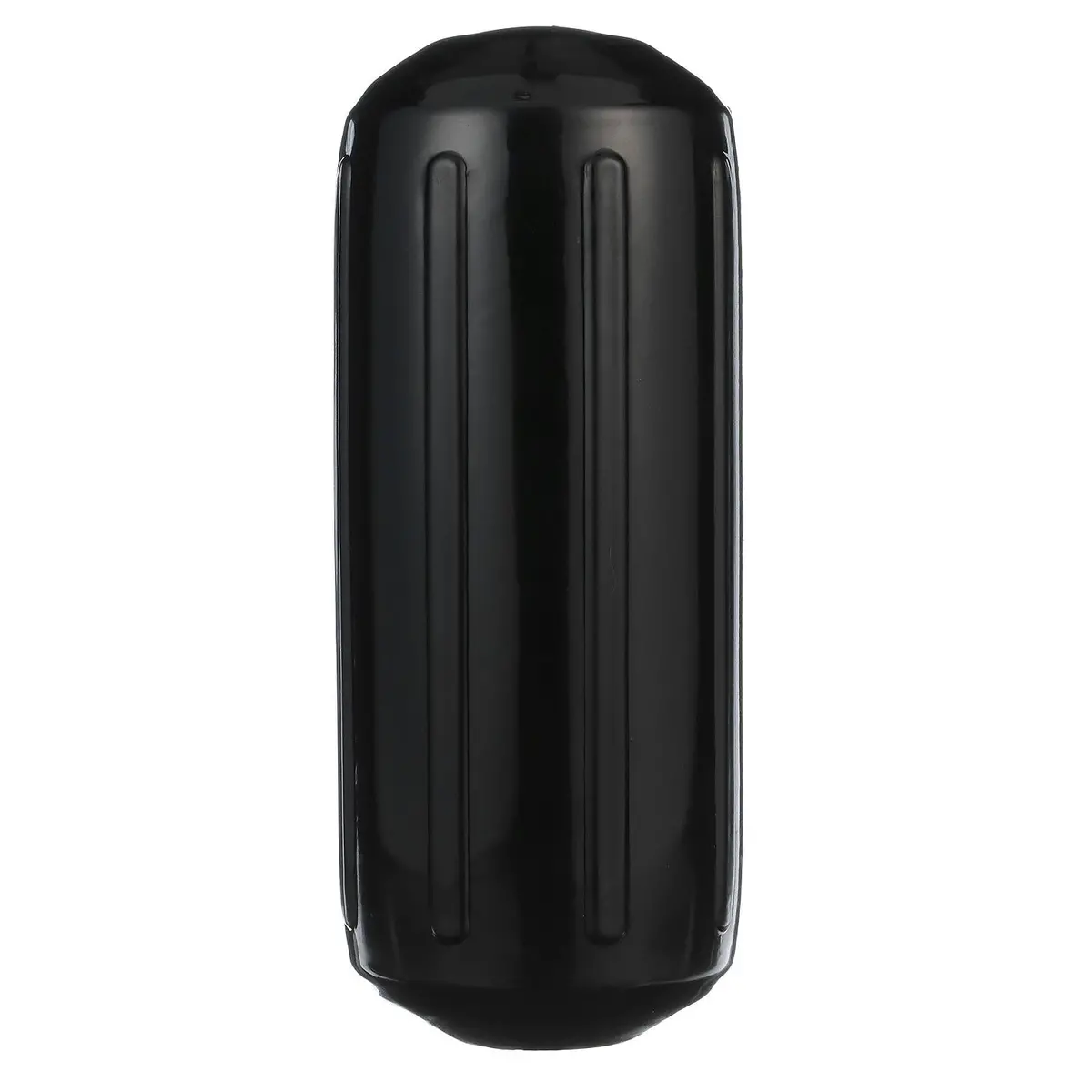 Seachoice De71156s 79141 Center Hole Ribbed Fender, Black, 6" X 15" 1