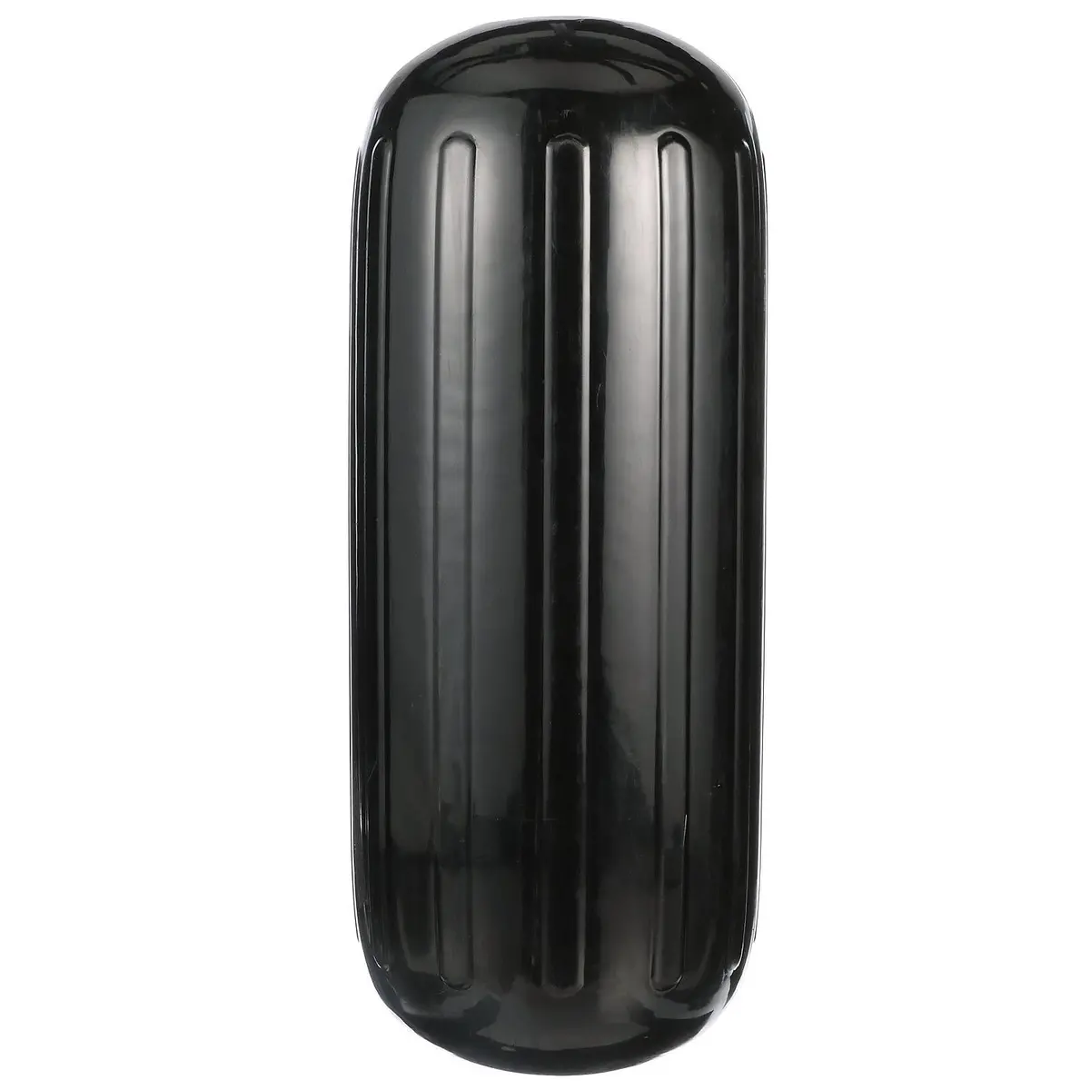 Seachoice De71256s 79161 Center Hole Ribbed Fender, Black, 10" X 25" 2