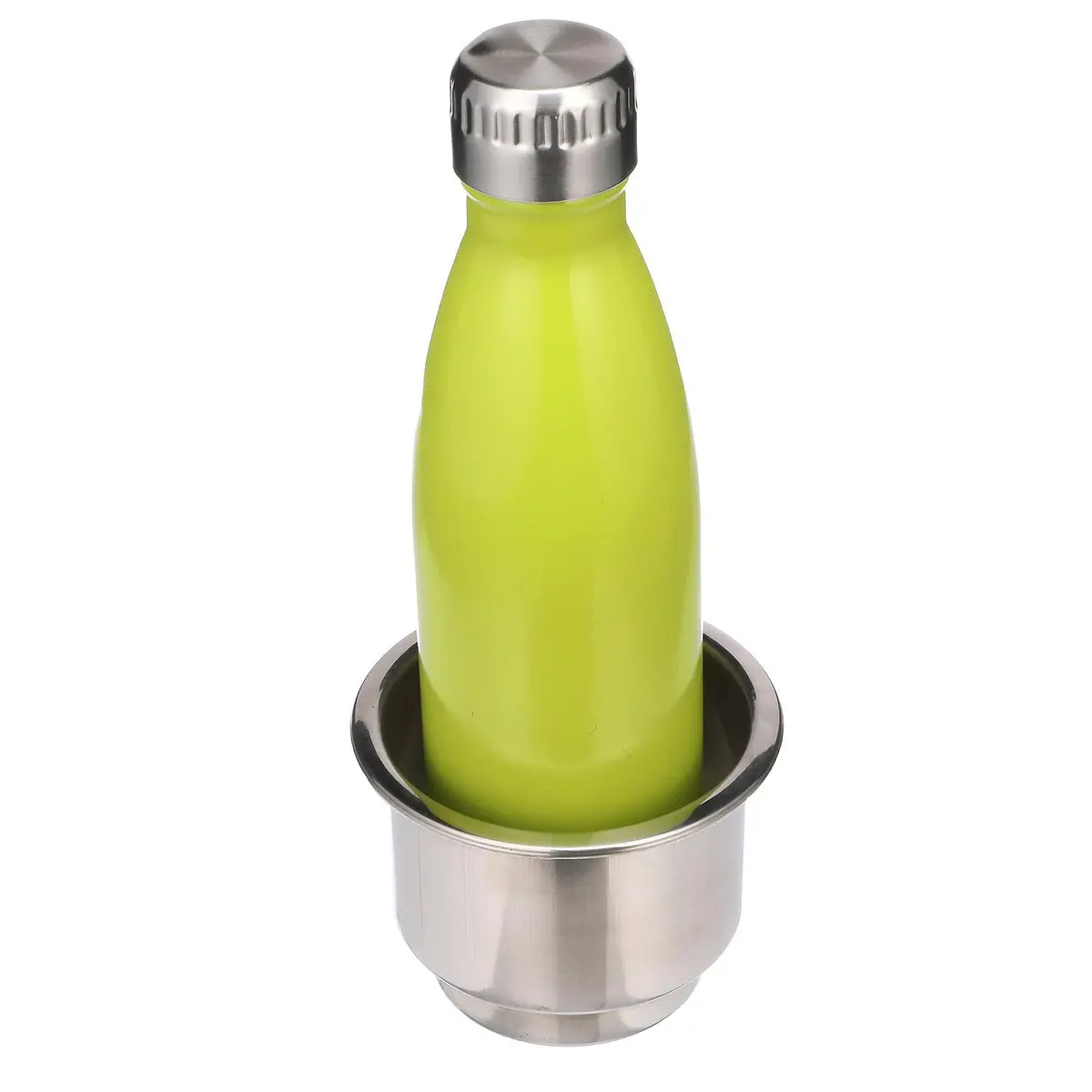 Seachoice 79371 Stainless-Steel Recessed Drink Holder With Blue Led Light 1