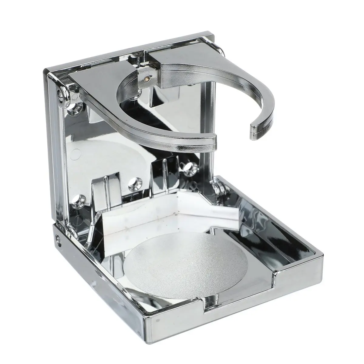 Seachoice 79411 Chrome Plated Folding And Adjustable Drink Holder 2