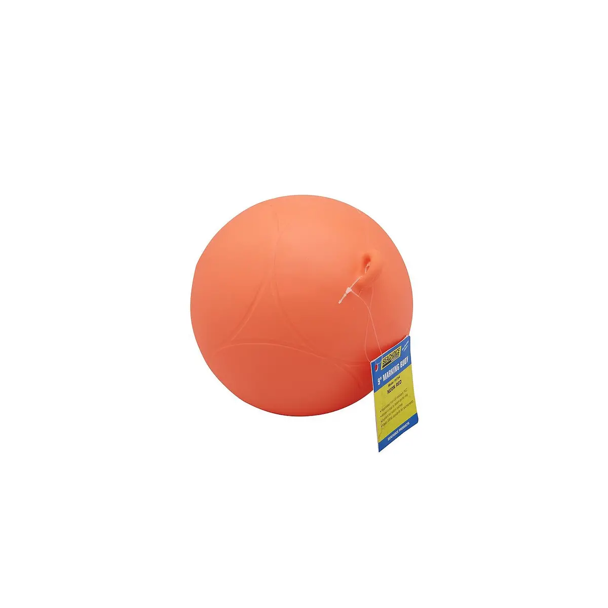 Seachoice De95880s 79754 Slalom/Marking Buoy Neon Red, 9" Dia. 2