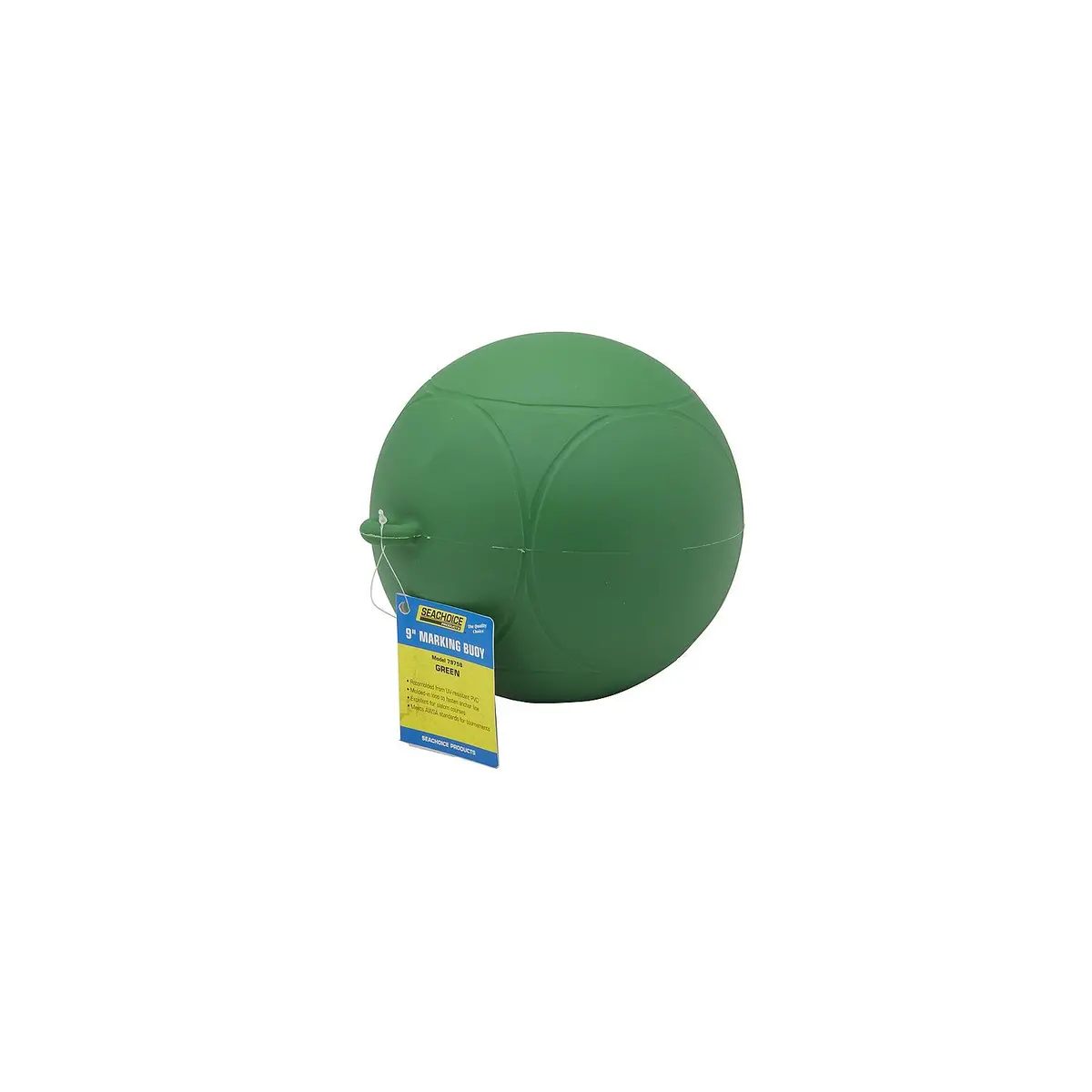 Seachoice De95888s 79758 Slalom/Marking Buoy Green, 9" Dia. 1
