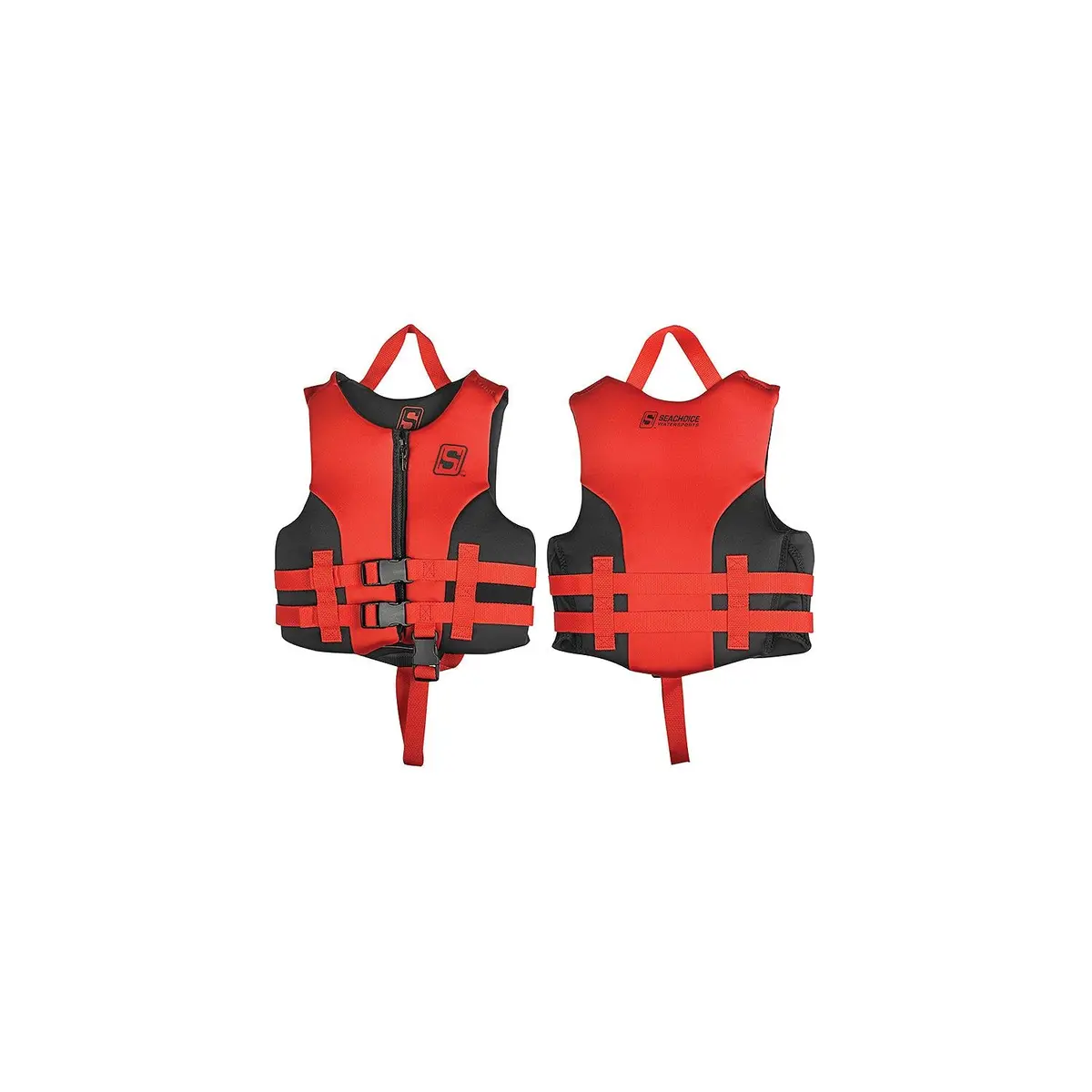 Seachoice 85101 Evoprene Multi-Sport Vest, Red/Black, Child 1